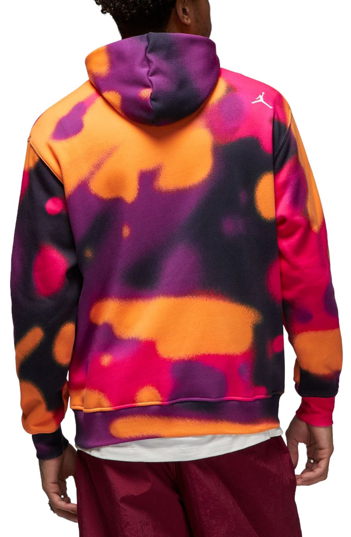 purple and orange nike hoodie