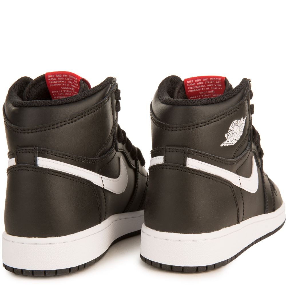 jordans high tops red and black