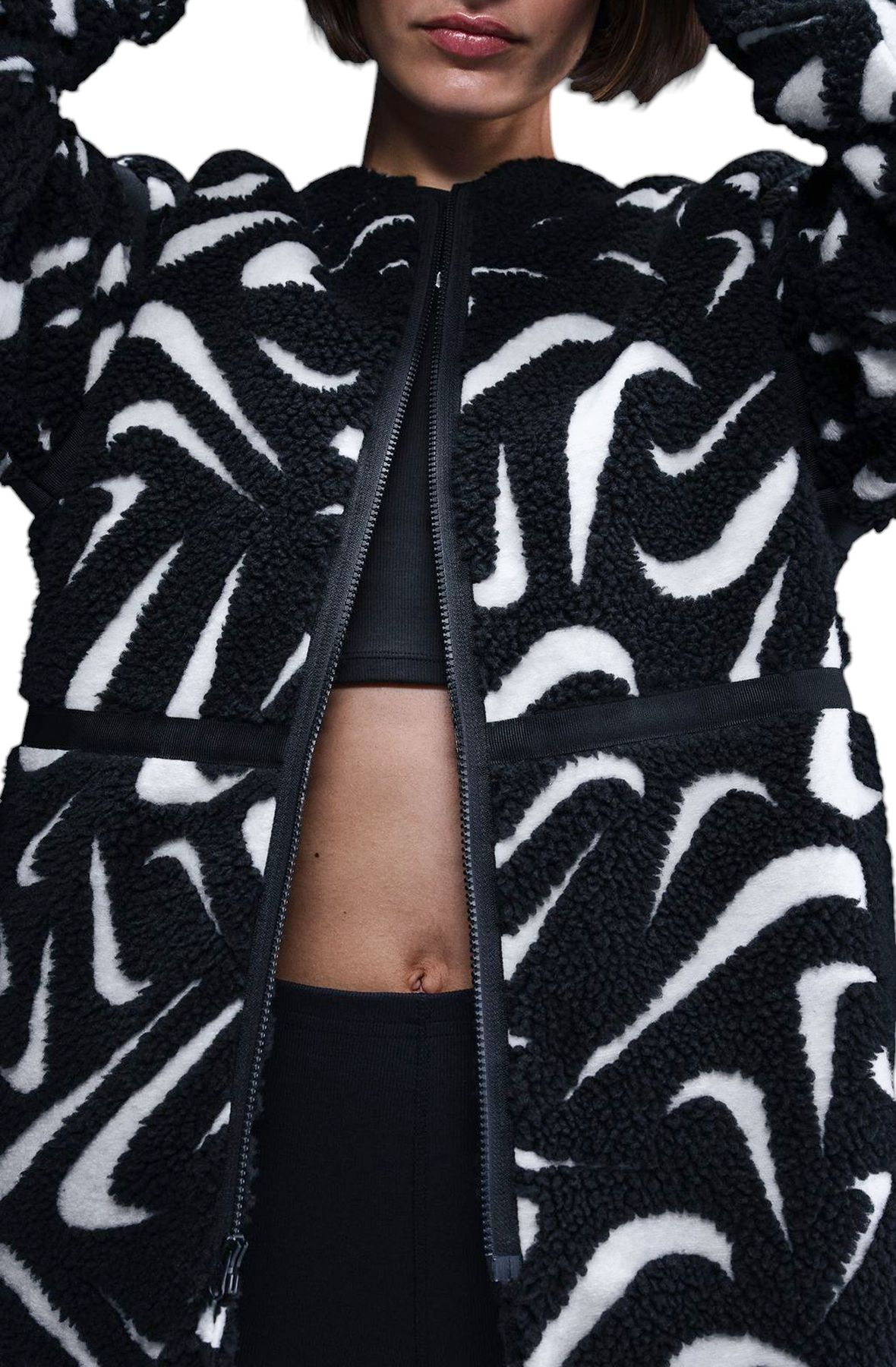 NIKE★Women's Loose High-Pile Jacket Buy Nike Sportswear Women's Loose High-Pile Jacket - Light