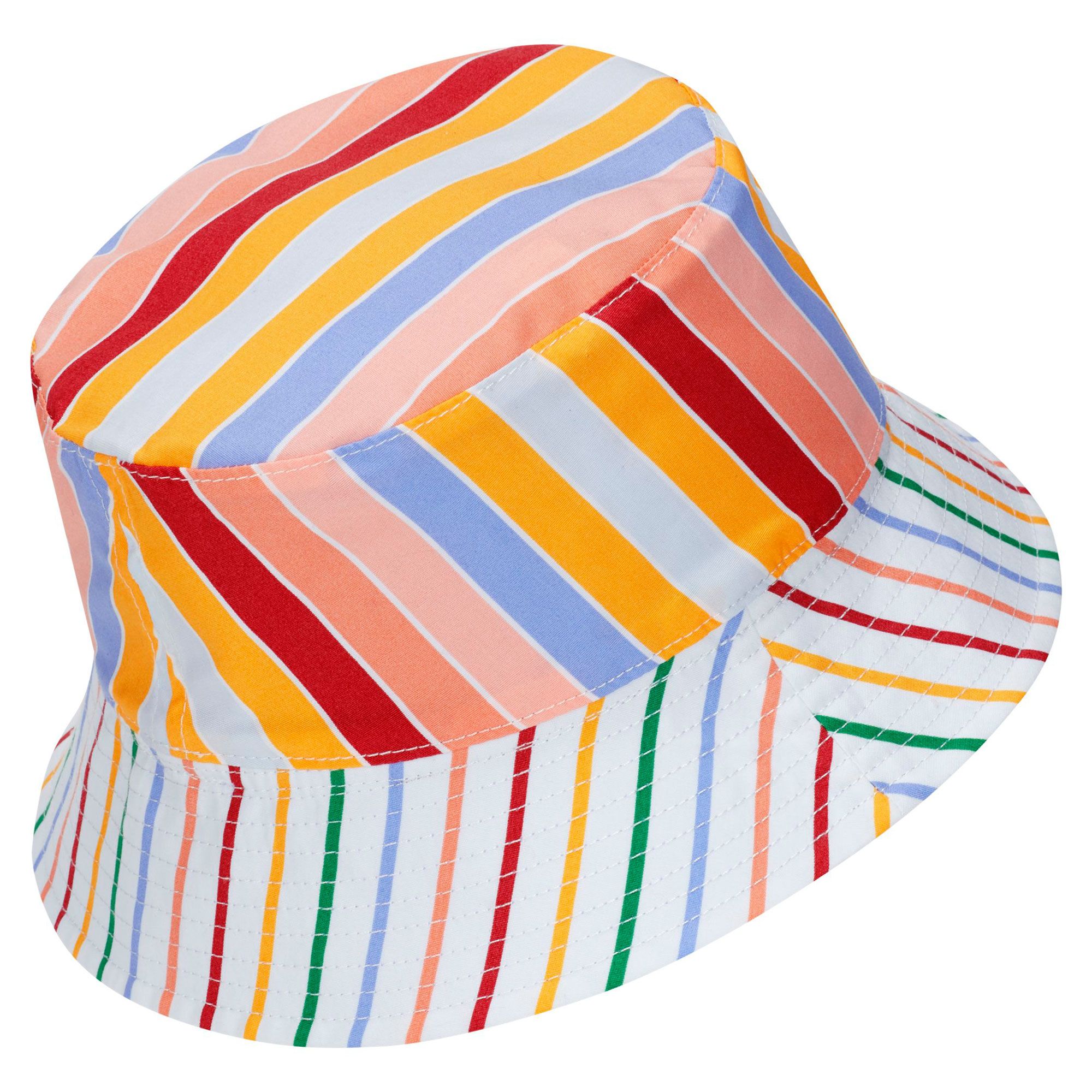 nike striped bucket hat