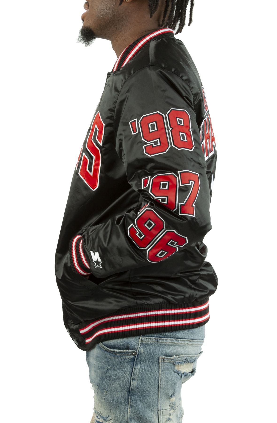 Chicago バスケットボール レザージャケット Vintage 90s Chicago