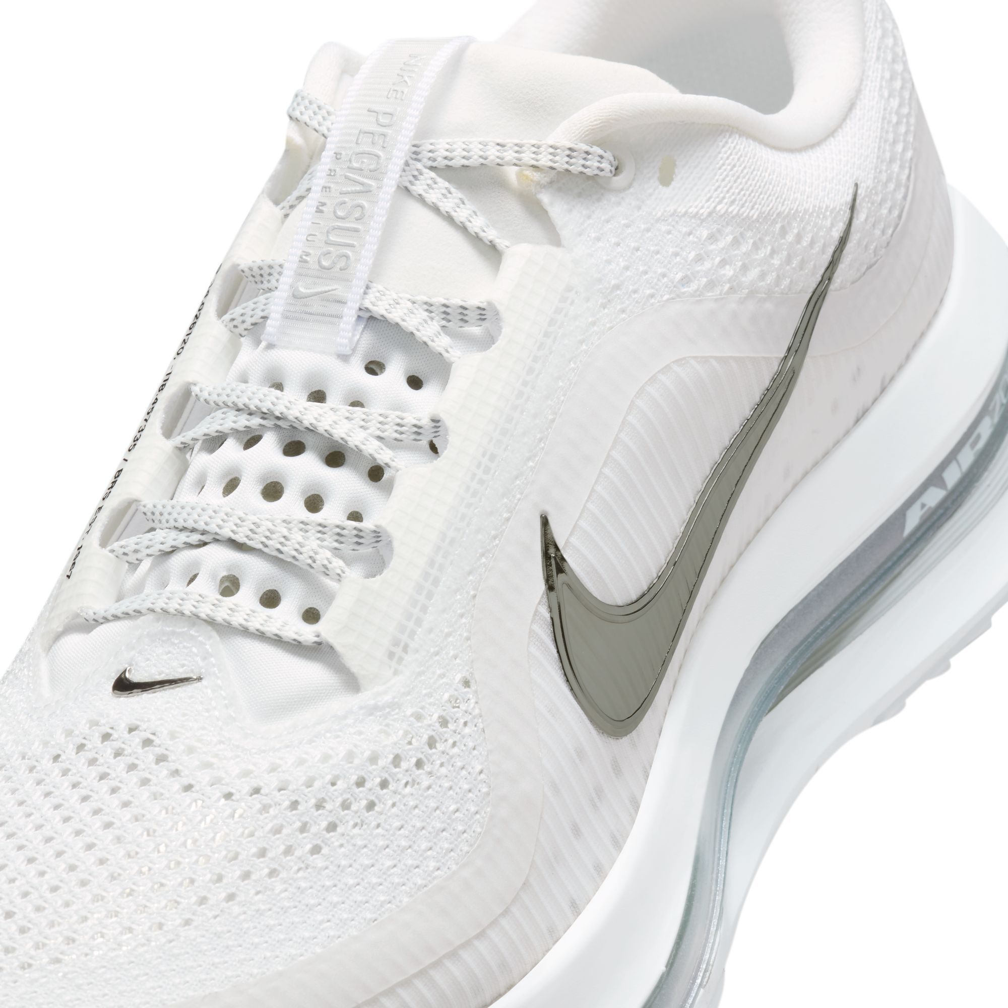 Nike Air Zoom Pegasus Premium. White Metallic Silver. SIZE 11 - HQ2592-102 NIKE Pegasus Premium HQ2592 102 - Shiekh main image 3