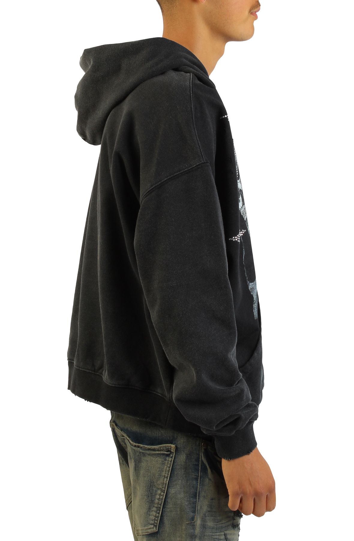 MEMORY LANE Terminus Max V2 Hoodie MLSMU26-3006VTBLK - Shiekh