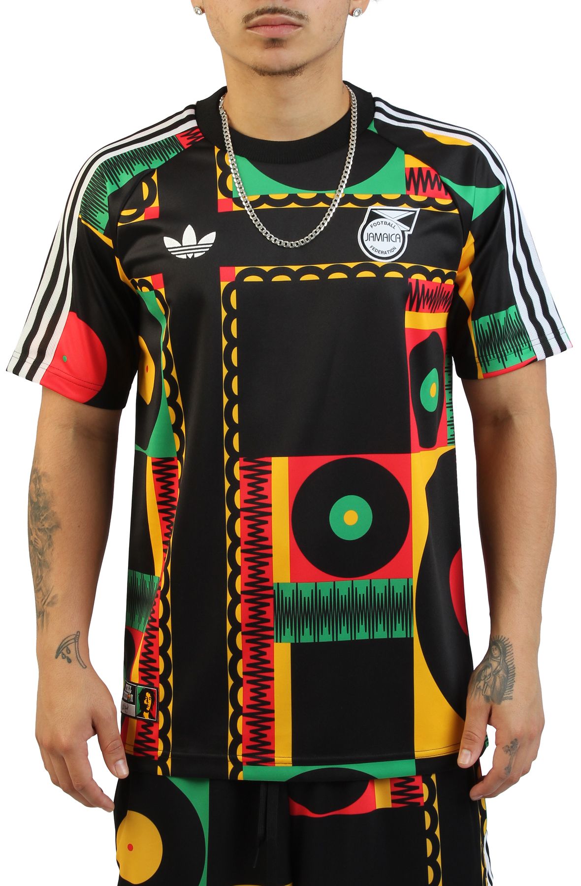 90s ヴィンテージ adidas レフェリー? ボーリング? シャツ 万国旗 f427bc8321fea995196f87cfe38661