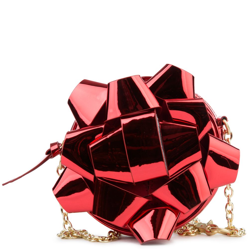 CHRISTMAS BOW CLUTCH BJ90560MRED