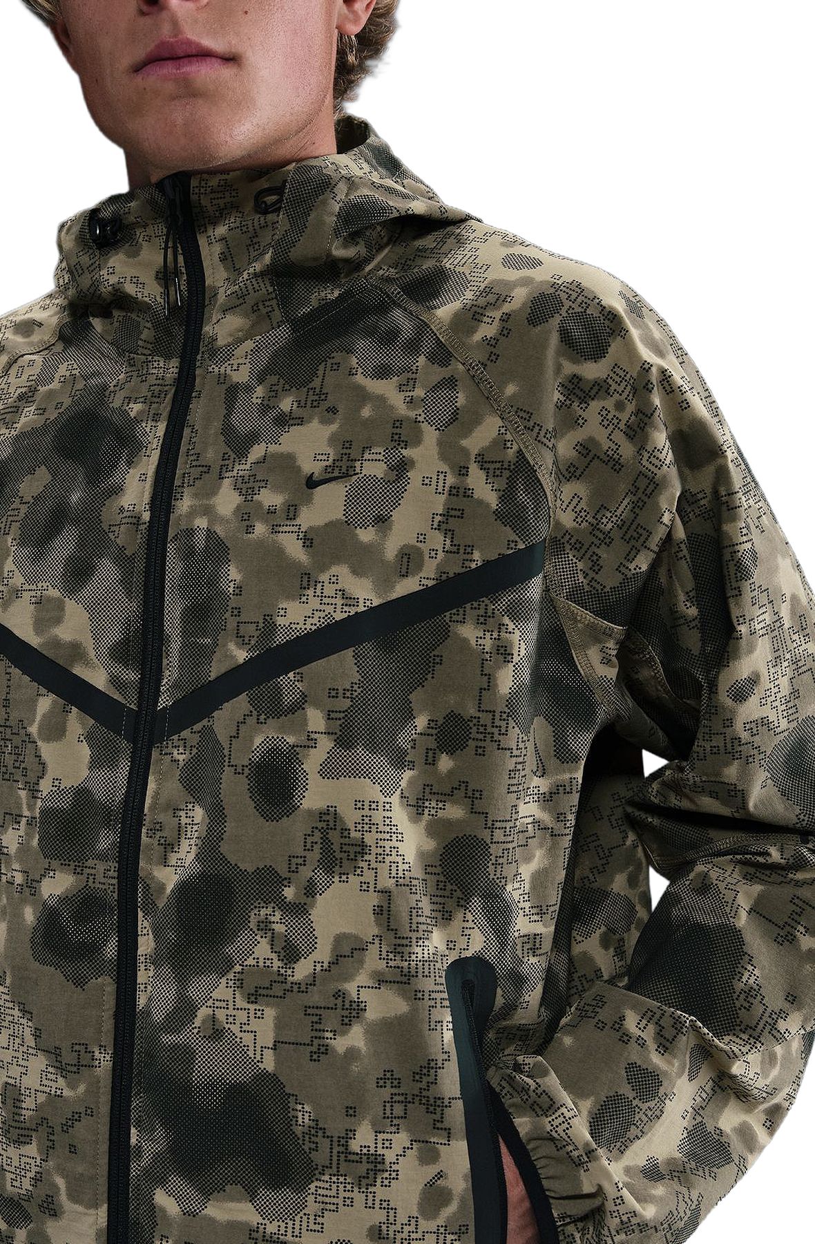 F.C.R.B.×NIKE CAMOUFLAGE PRACTICE JACKET Nike FCRB Real Bristol Camo Practice Men's Jacket 684602-200