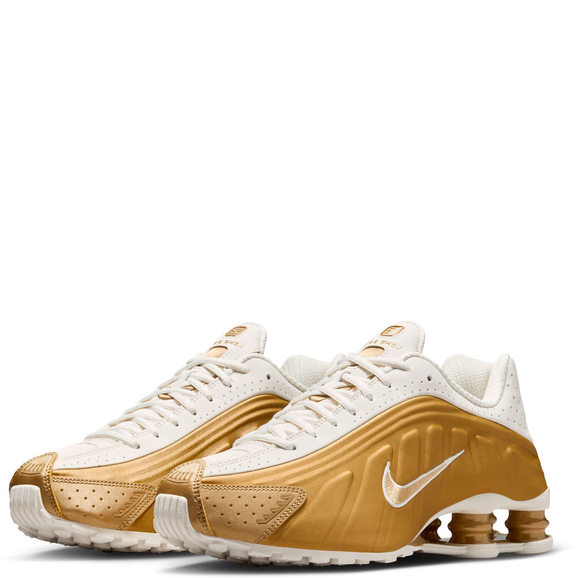 ◆Nike◆ Shax R4 W Soft Pearl llic Gold AR3565010 AR3565 WMNS SHOX R4 - SOFT PEARL / METALLIC GOLD