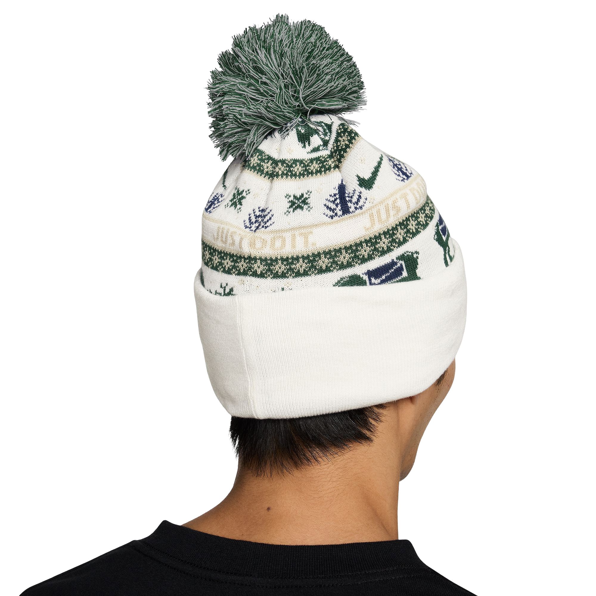 NIKE Peak Winter Wonderland Beanie HV7024 133 - Shiekh