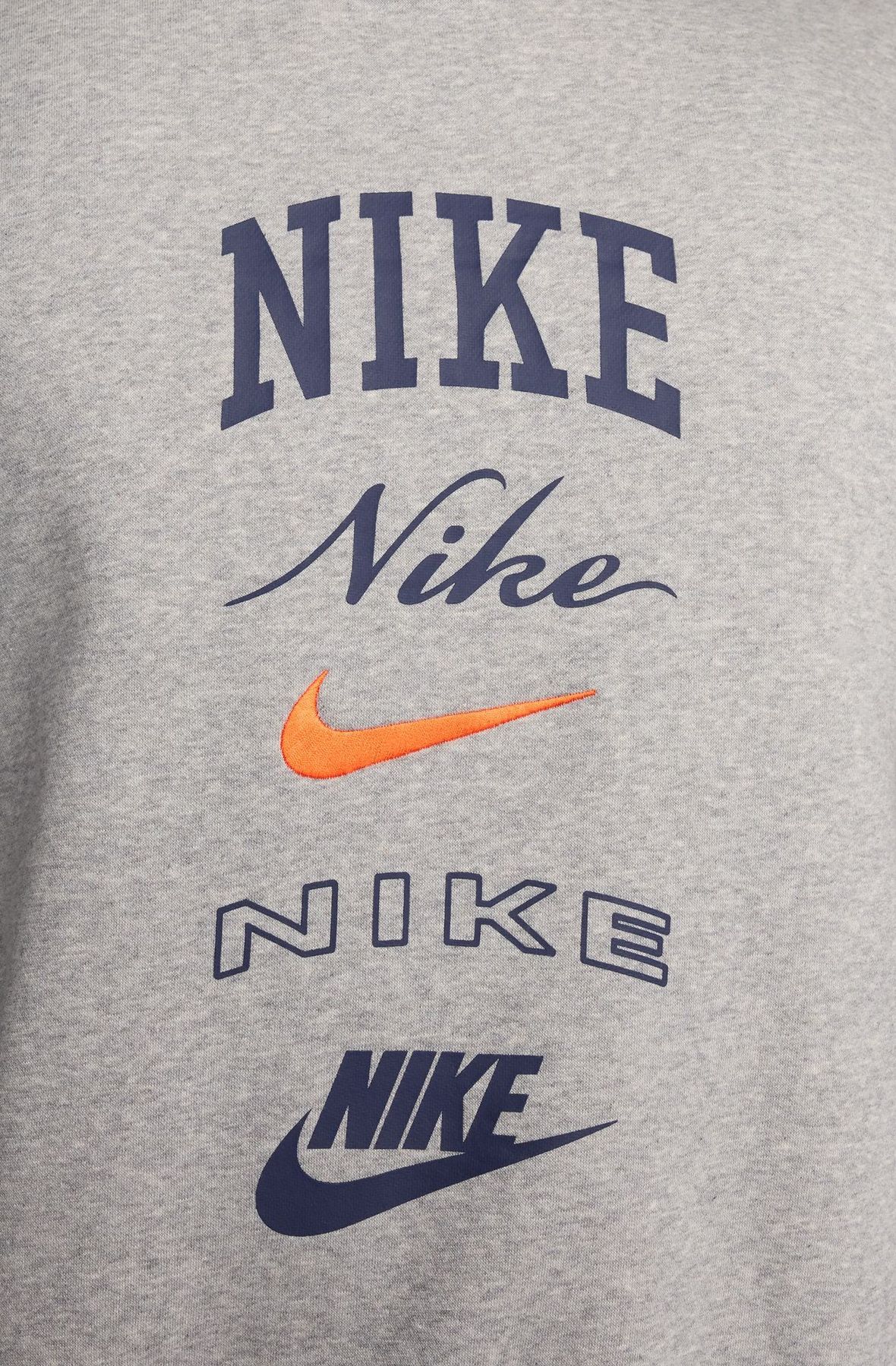 NIKE Club Fleece Long-Sleeve Crew-Neck Sweatshirt FN2610 063 - Shiekh