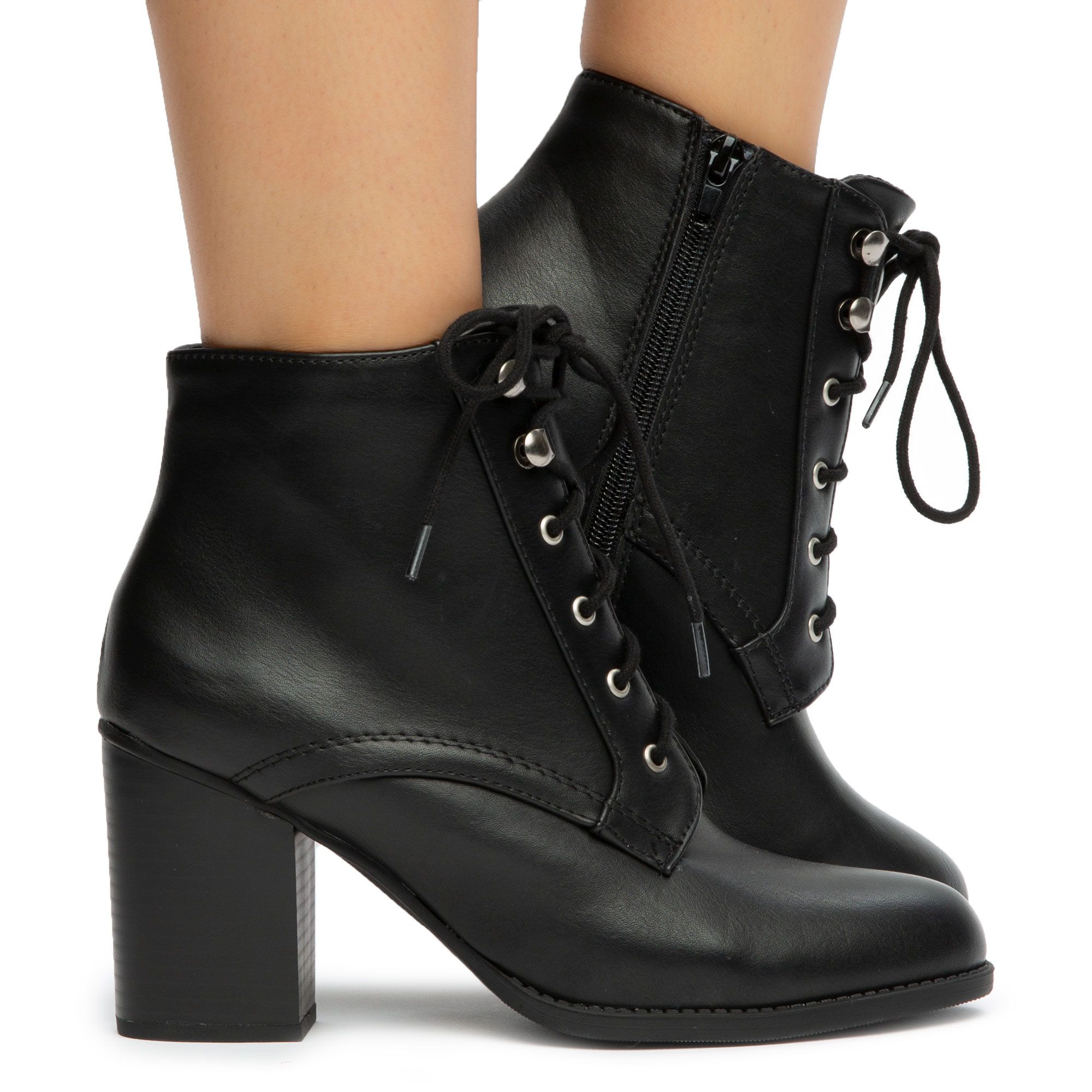 FORTUNE DYNAMICS Lurk-S Ankle Booties FD LURK-S-BLK - Shiekh