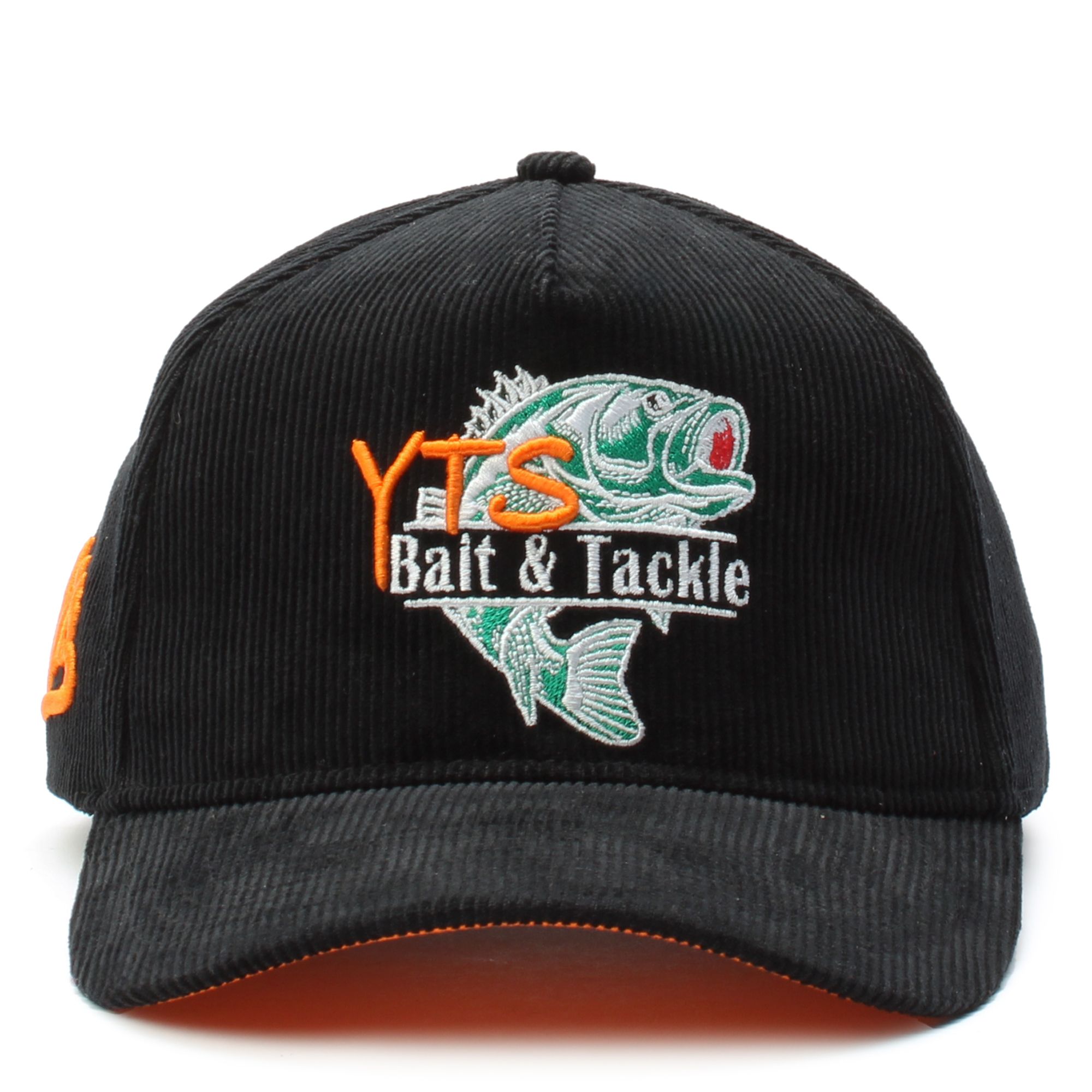 BAIT AND TACKLE CORDUROY SNAPBACK YTS892-BLK