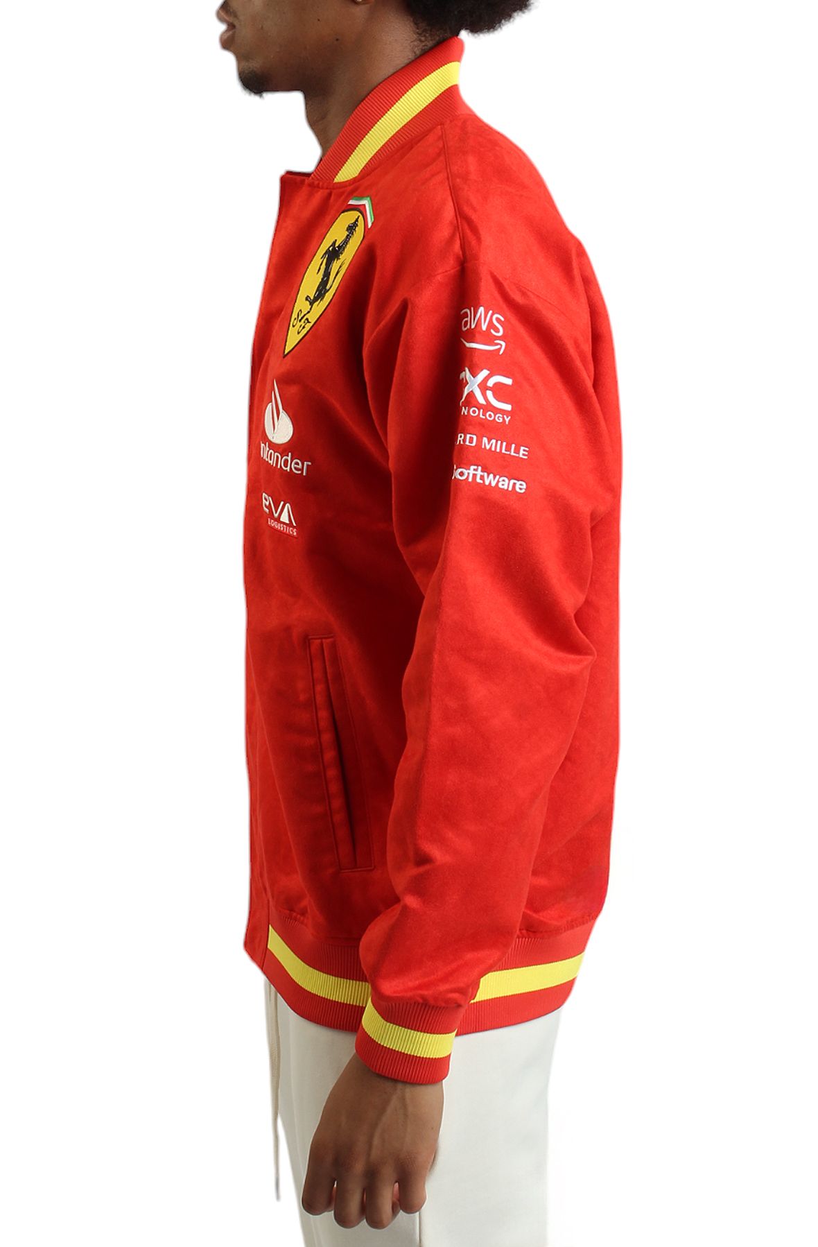 puma フェラーリコラボ　赤ジャージ レア☆プーマ X フェラーリコラボ☆セットアップ ジャージ 赤