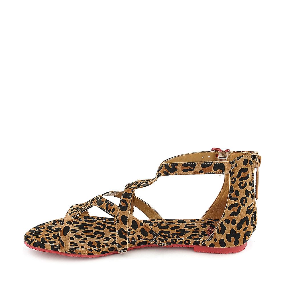 leopard sandals for women