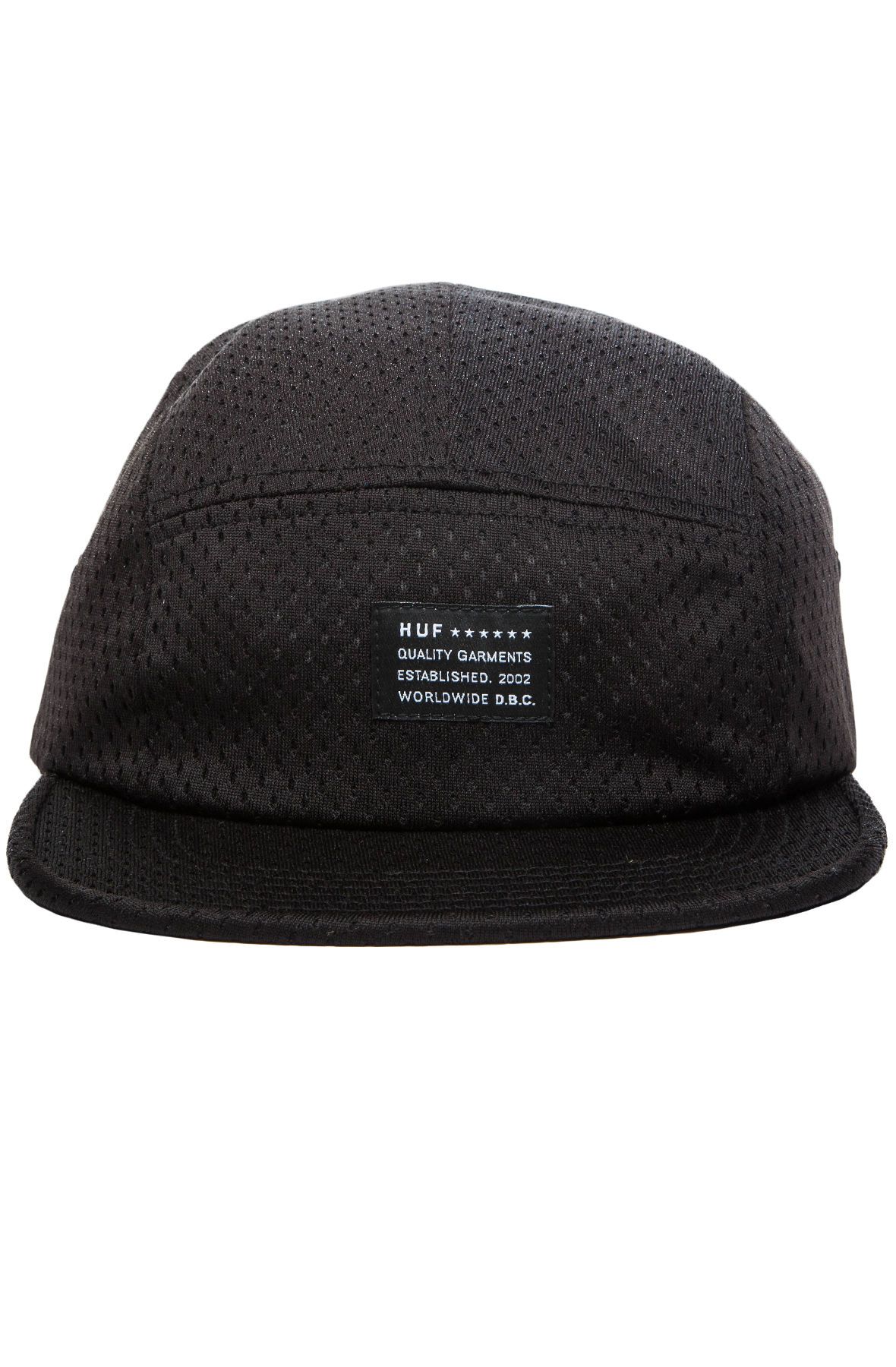 HUF The Full Mesh Volley in HT51037-BLK - Shiekh