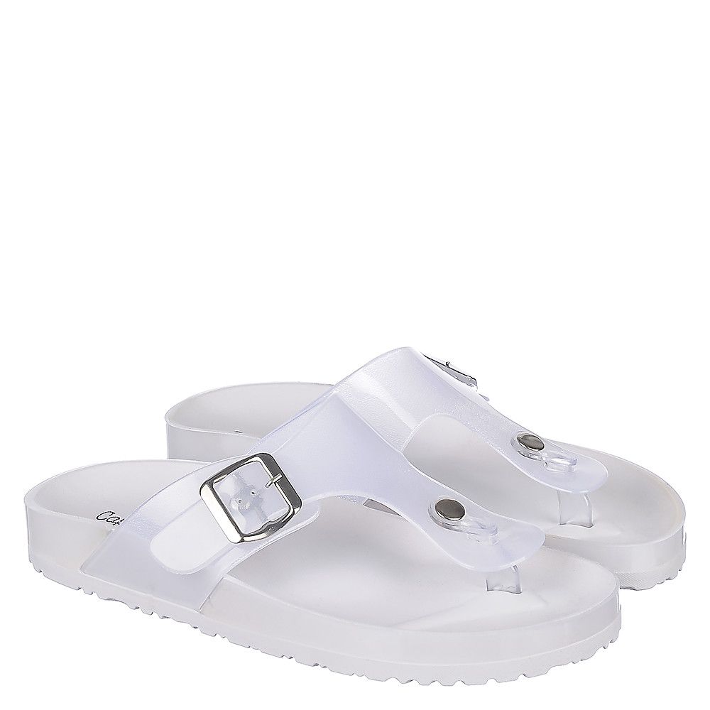 CAPE ROBBIN jelly sandal AIXA-JH-1/TRANSPARENT - Shiekh