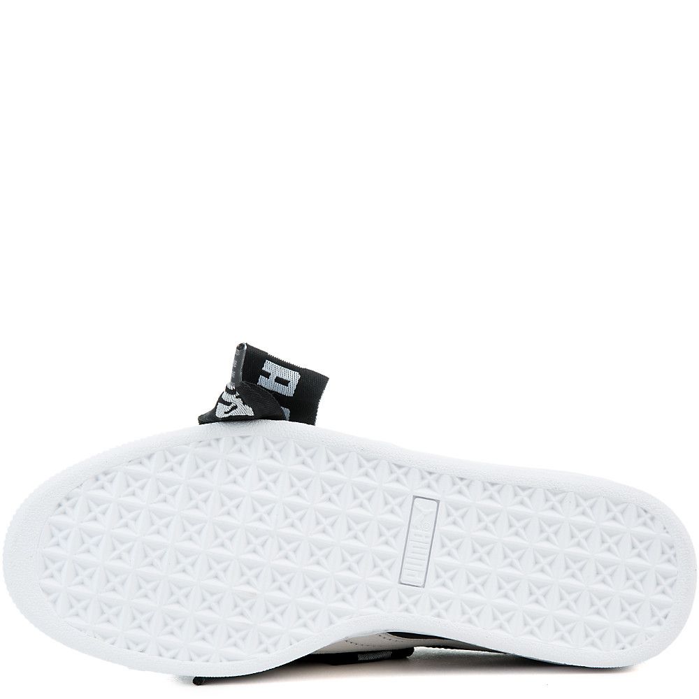 puma basket heart black