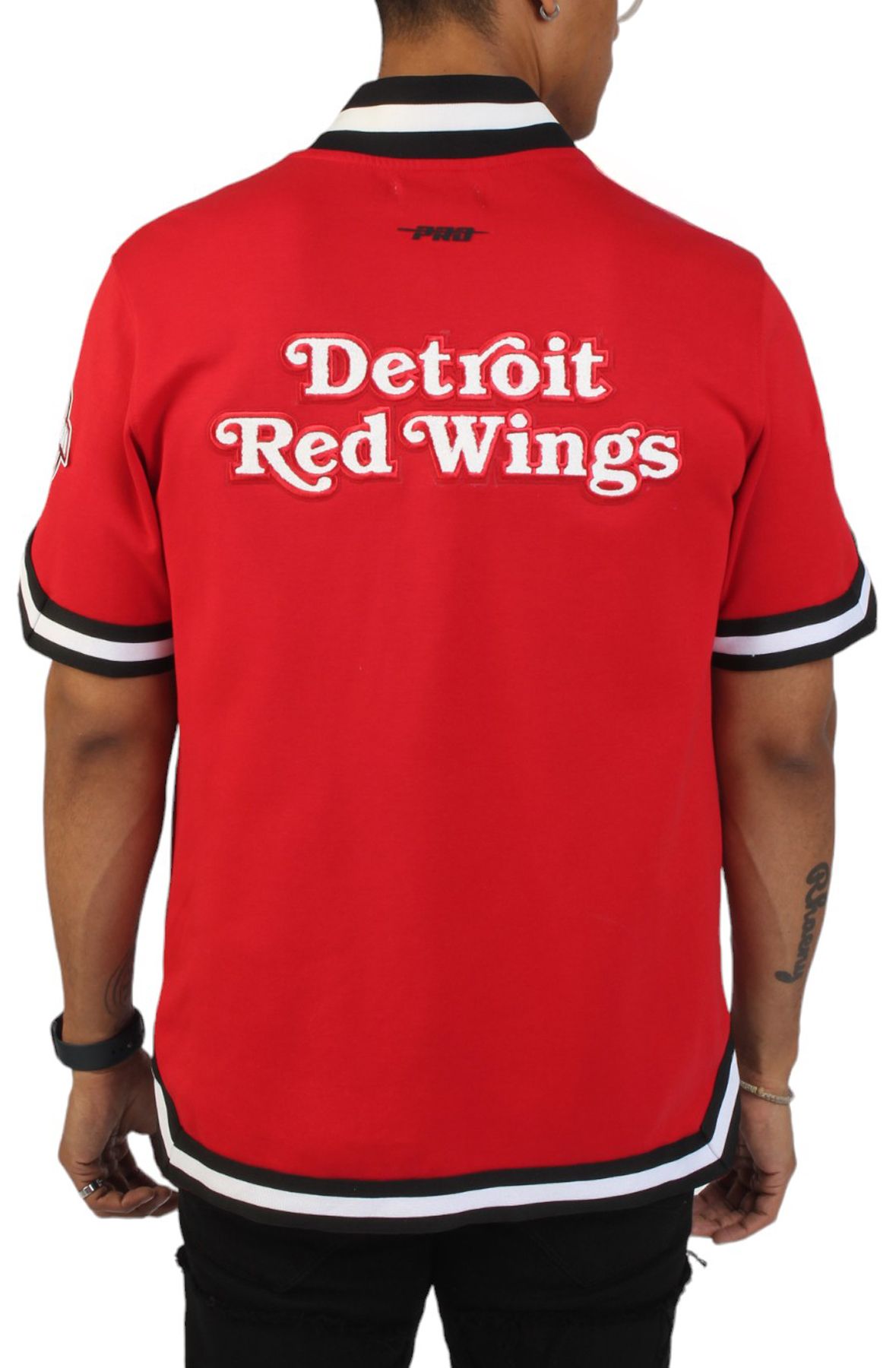 Red wings jersey men online