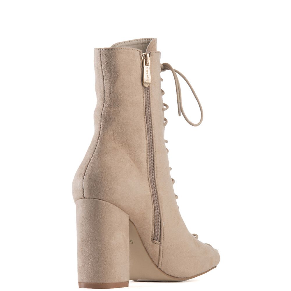 leather boots nude