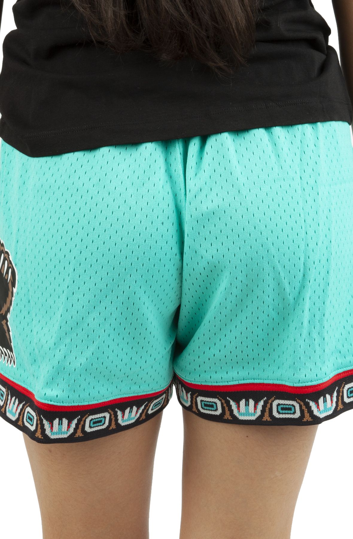 Mitchell and Ness Jump Shot Shorts Vancouver Grizzlies Teal