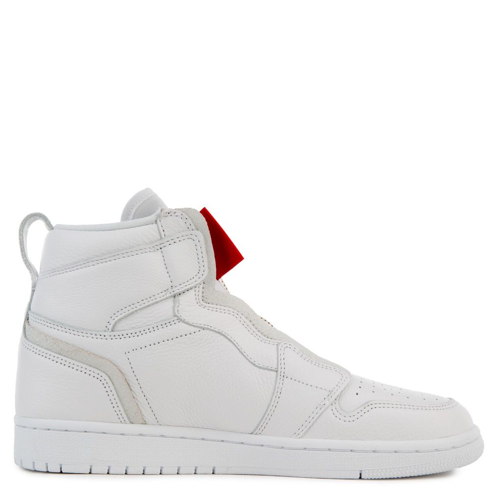 Air Jordan 1 High Zip White University Red