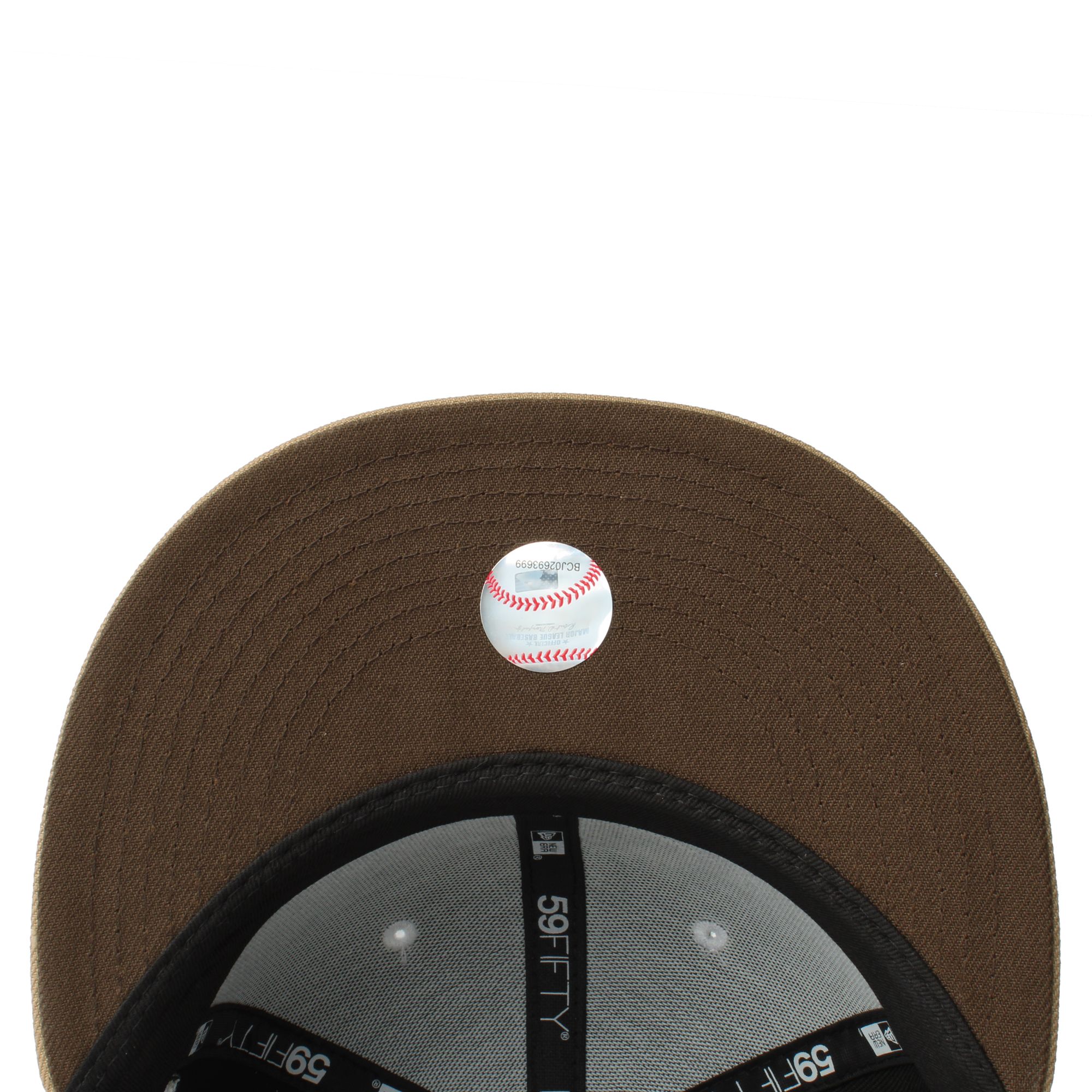 New Era Caps Houston Astros Khaki 59FIFTY Fitted Hat Black/Khaki