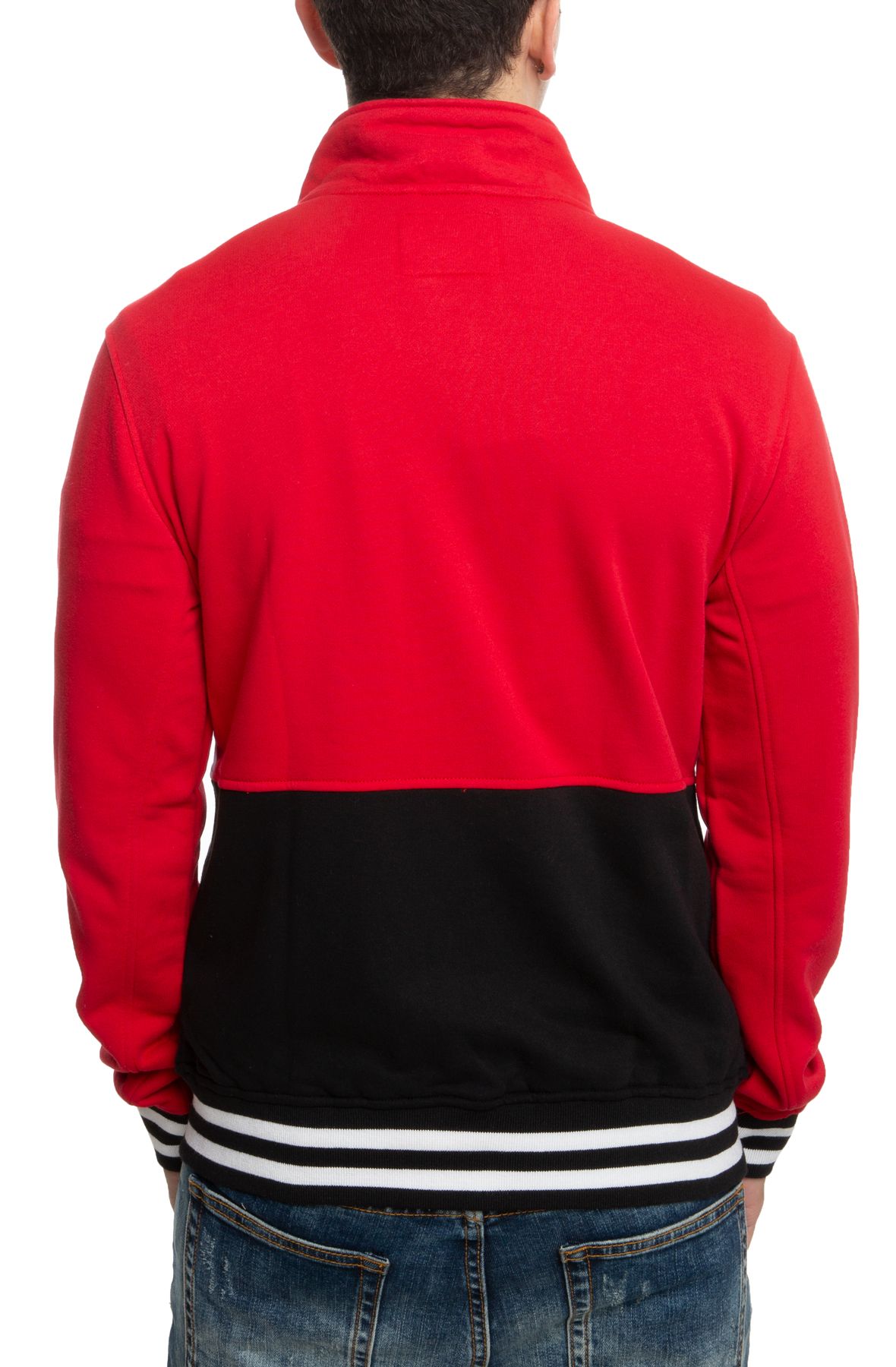 FBRK Full-Zip Stretch Track Jacket JG 8754 RD - Shiekh
