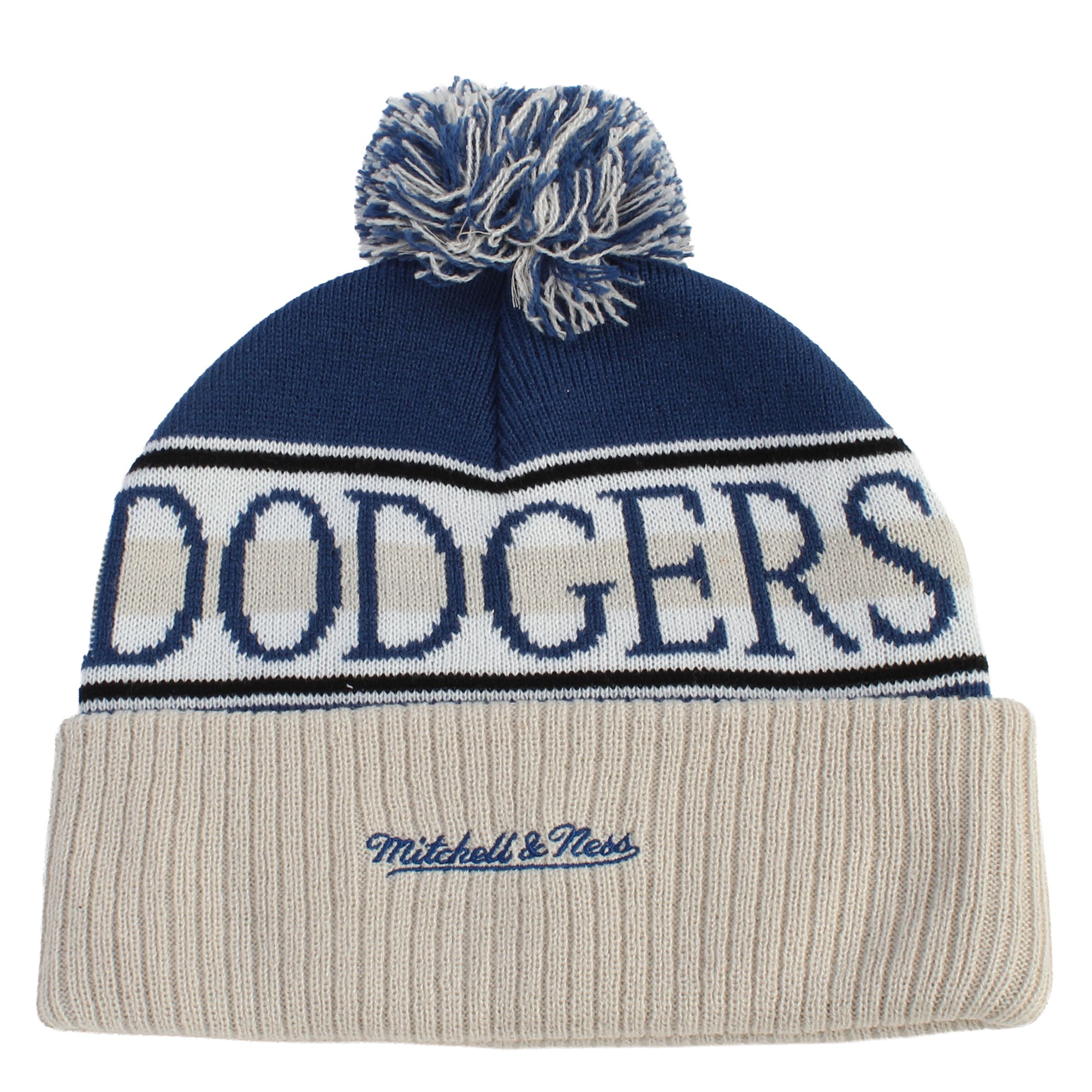 MITCHELL AND NESS MLB Los Angeles Dodgers Tan Cooperstown Cuffed