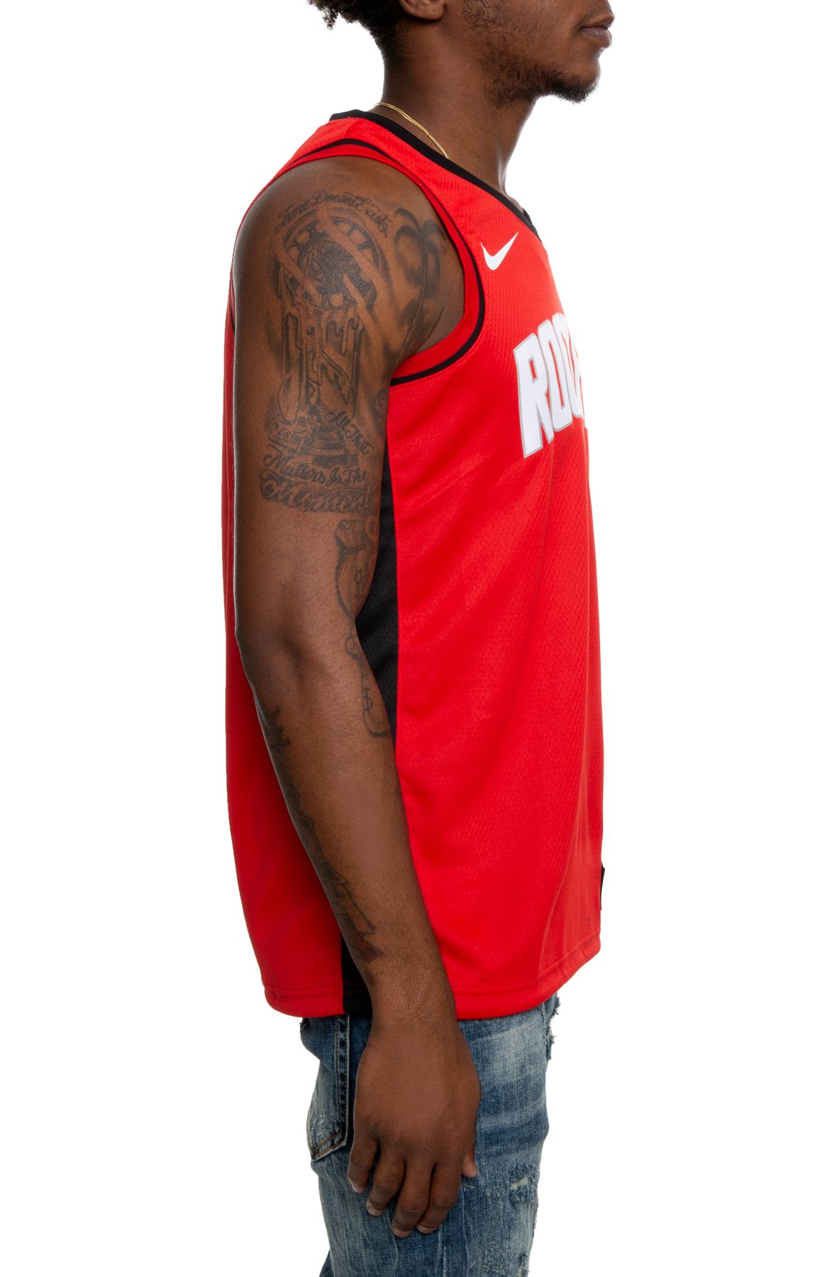 Men's Houston Rockets James Harden Nike Black Swingman Jersey Statement  Edition