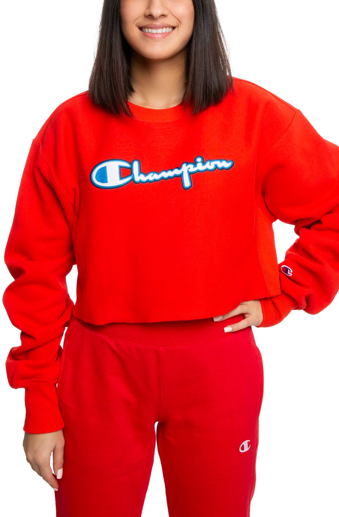 Champion reverse weave cropped on sale crew