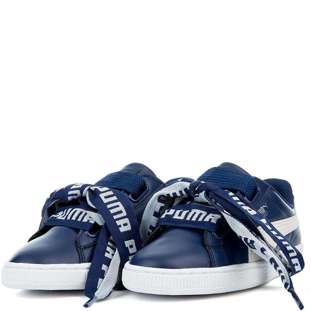 puma basket heart womens
