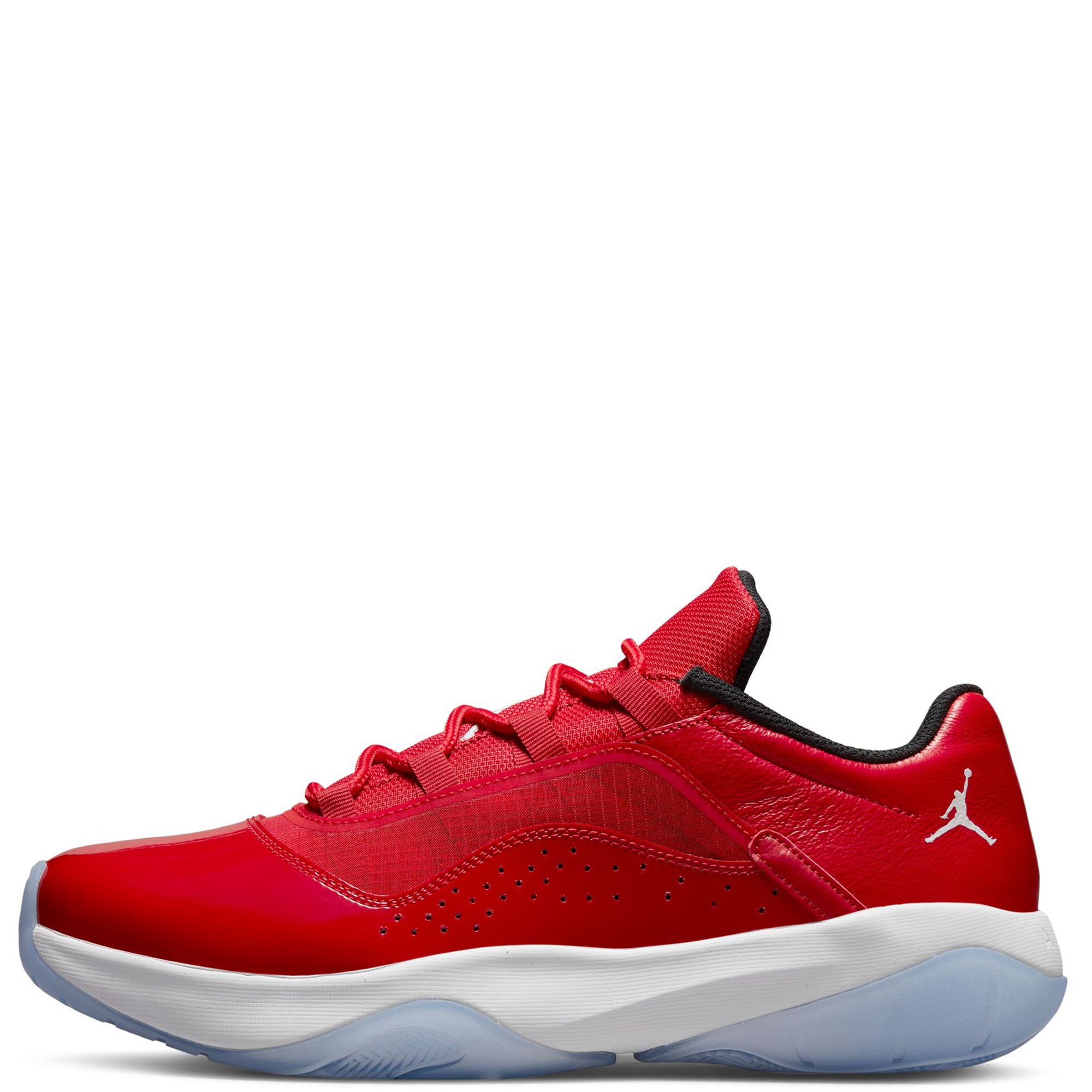 Nike Air Jordan 11 CMFT Low Shoes Black Red White "Bred"
