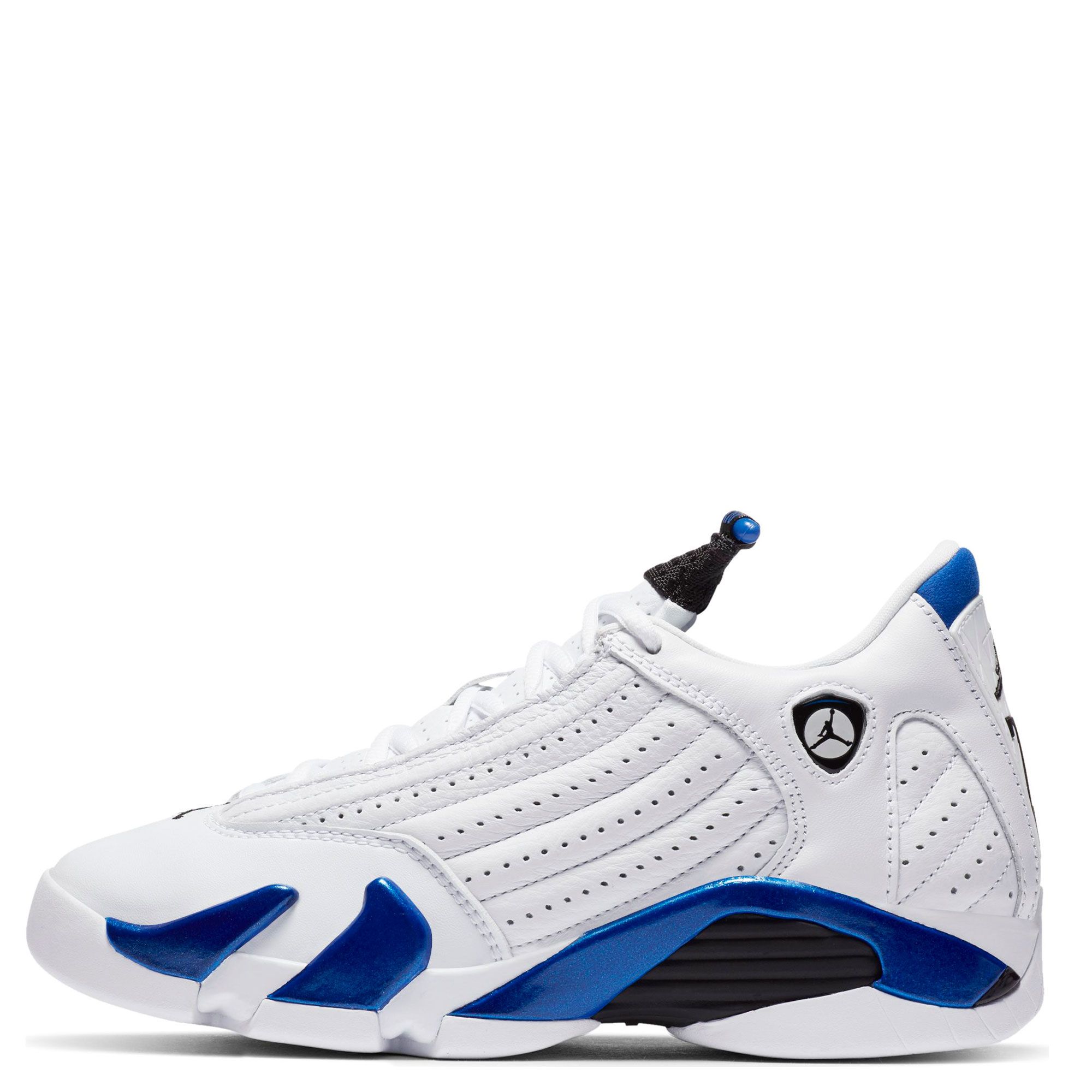 jordan 14 white black hyper royal