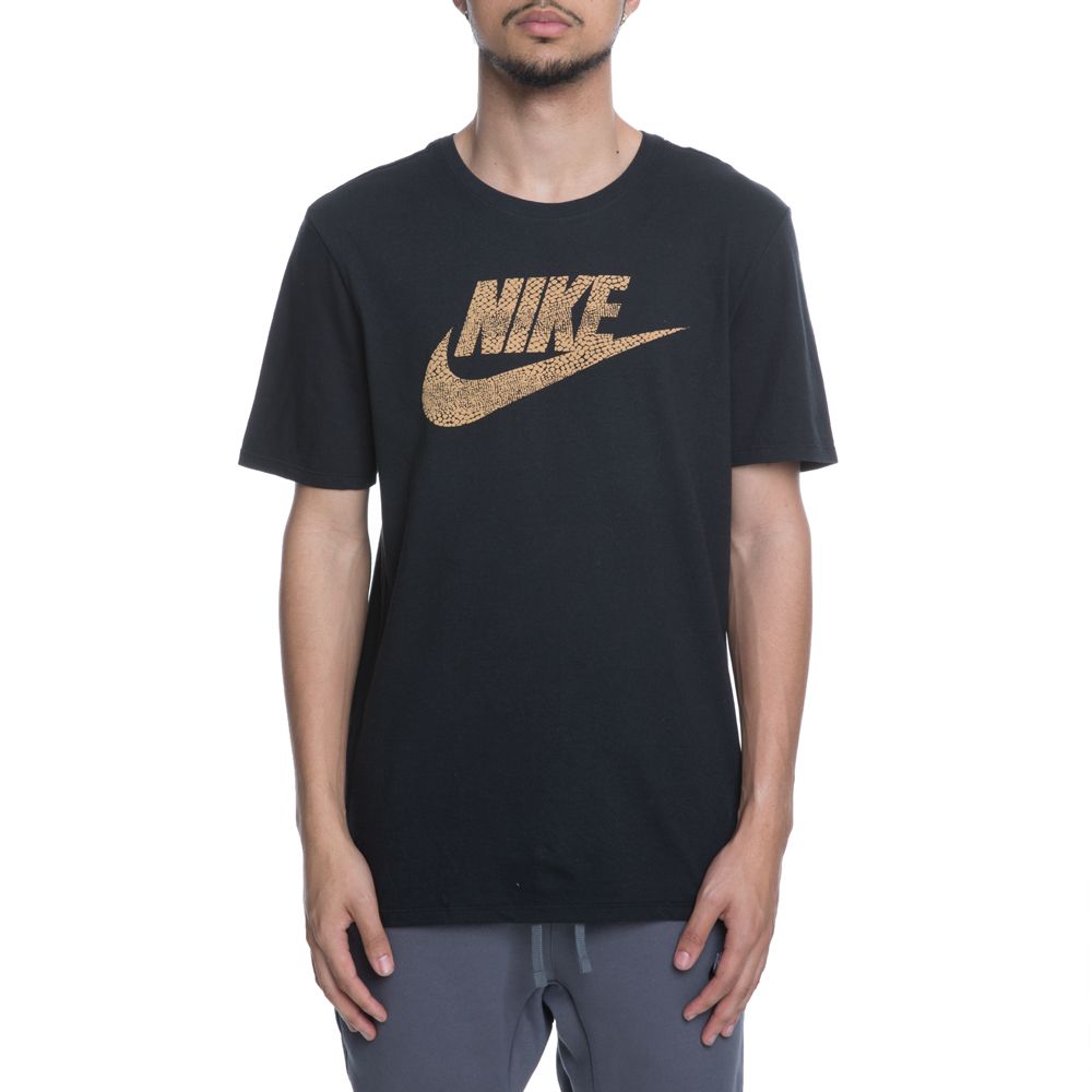 black and gold nike top