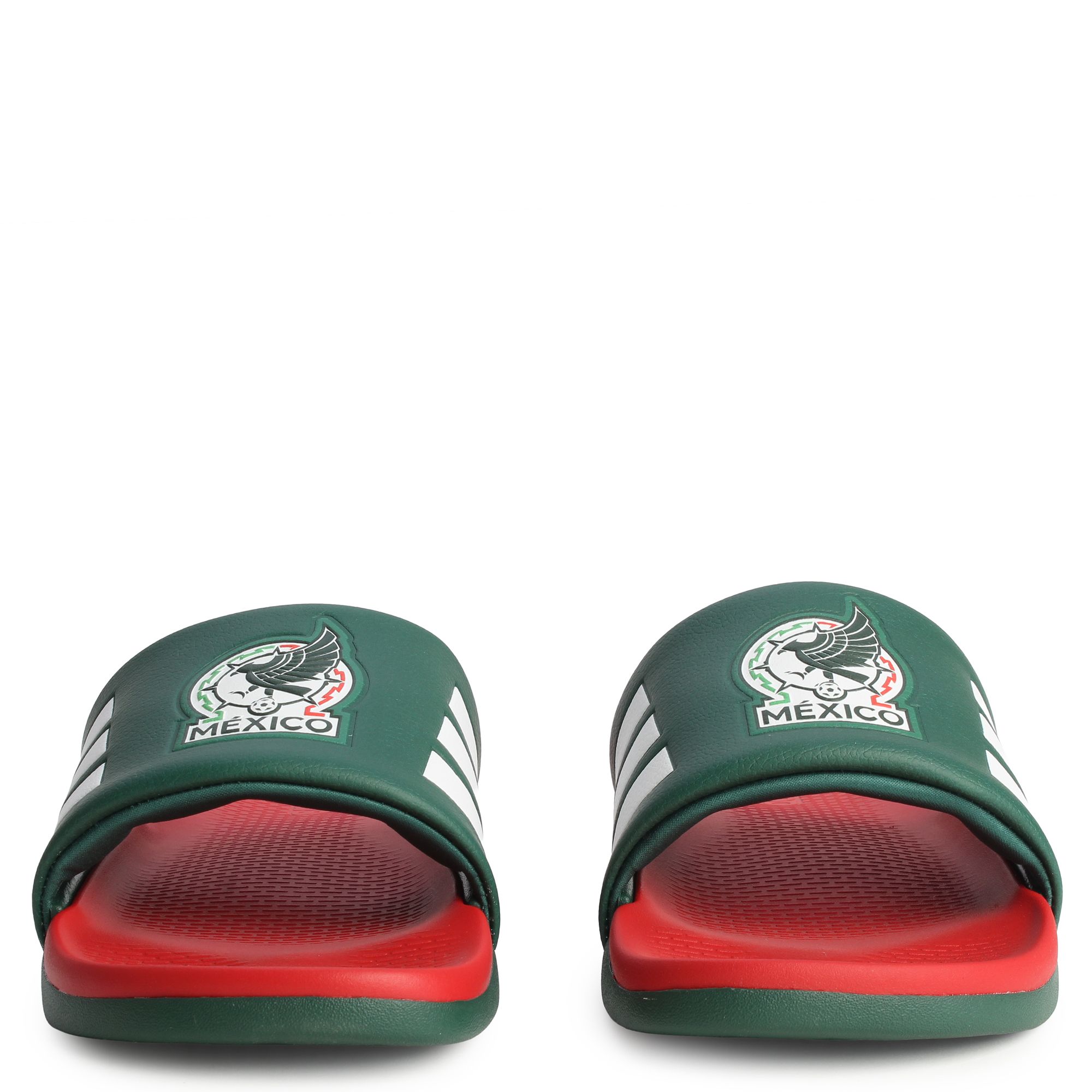 NEW ADIDAS Men\'s 9 Adilette Comfort Slides MEXICO JS4975 adidas Mexico adilette Comfort World Cup  main image 4