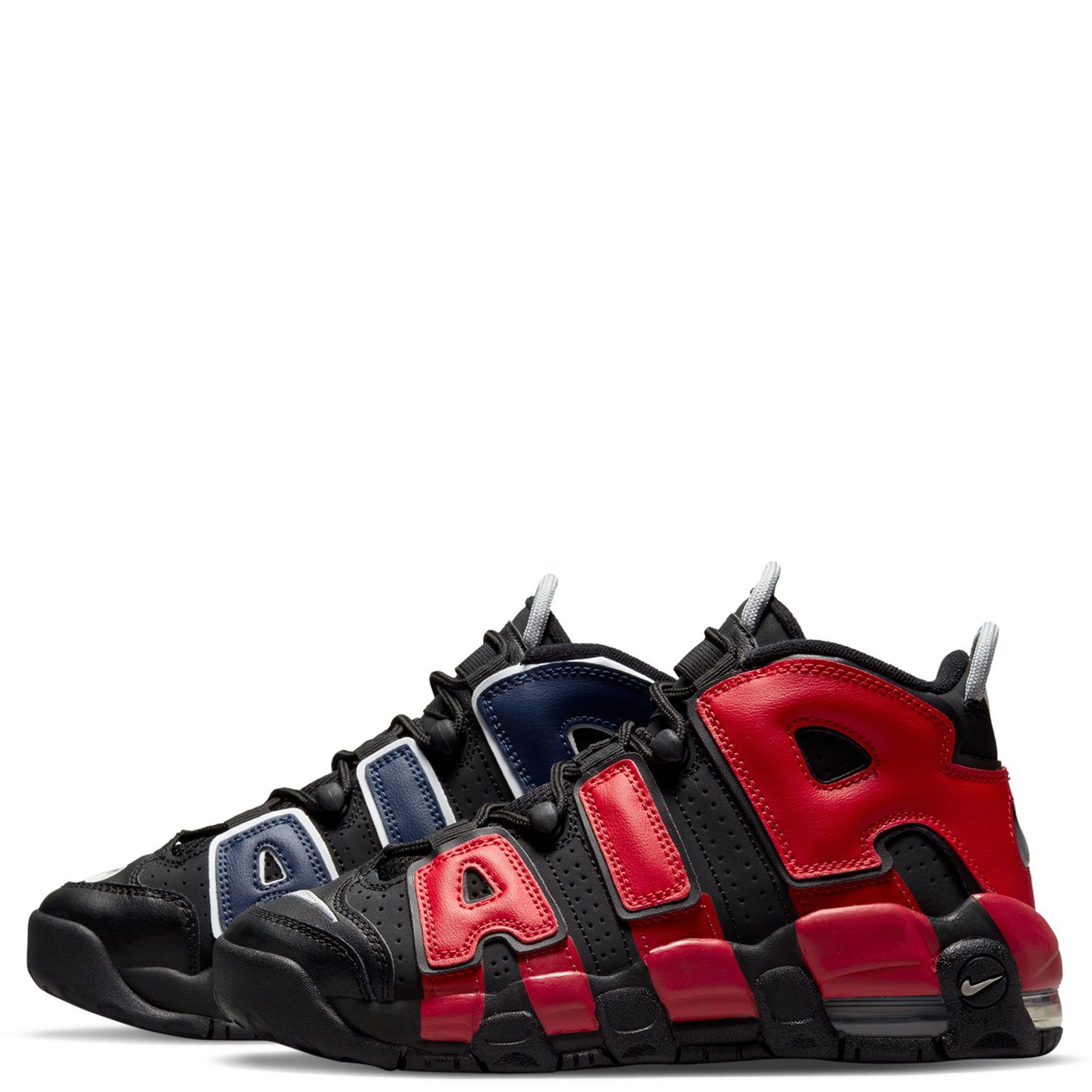 脳*筋様 Nike Air More Uptempo ブラック/レッド/ネイビー f8d8a8dc6940baf7e75feb54a494e0