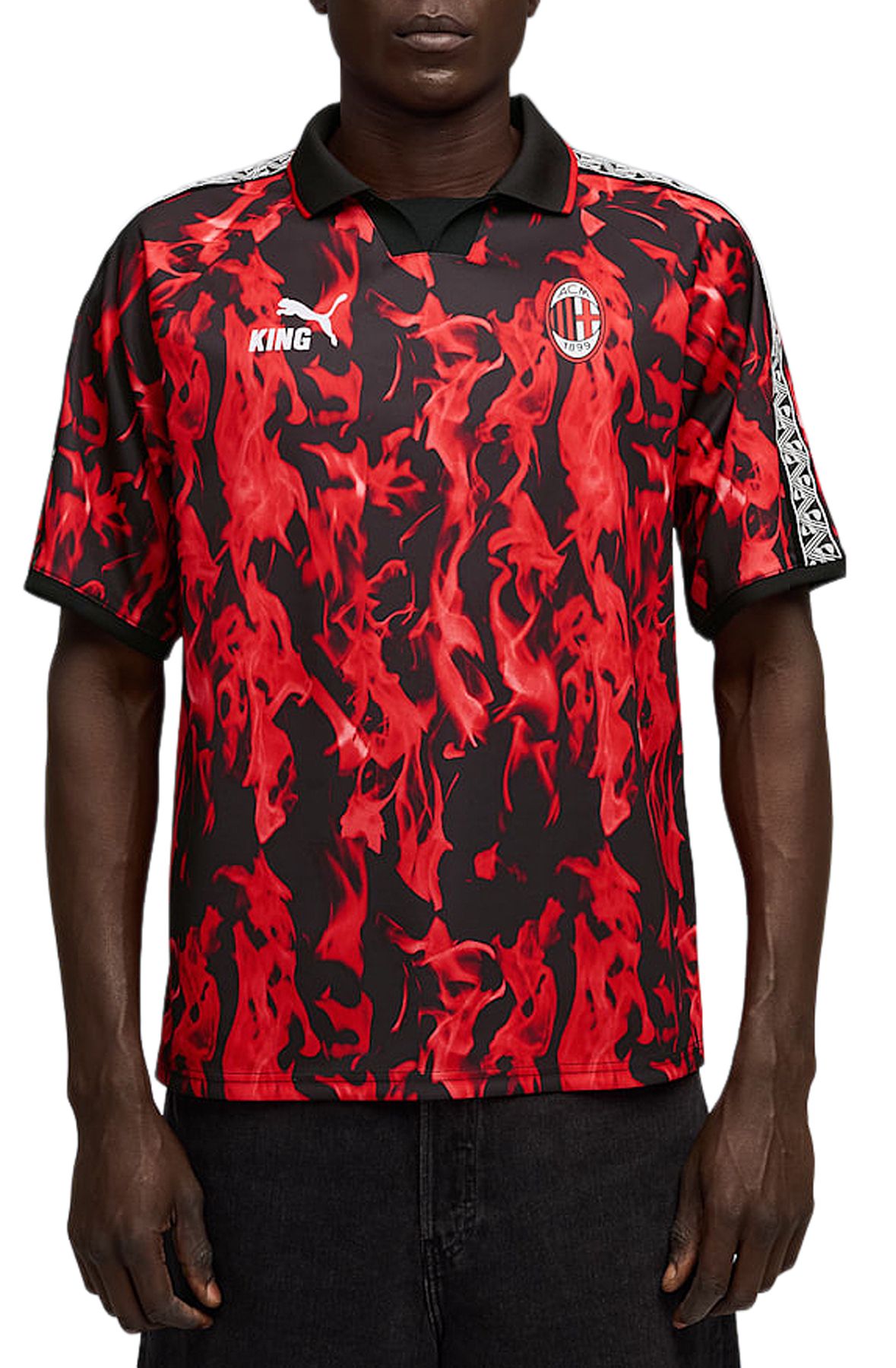 PUMA AC Milan KING Retro Soccer Jersey 78473101 - Shiekh
