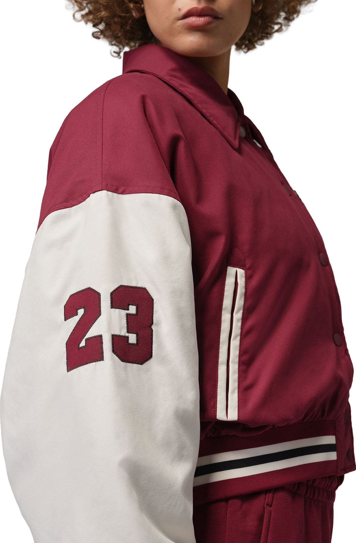 JORDAN Brooklyn Therma-FIT Varsity Jacket HV0403 677 - Shiekh