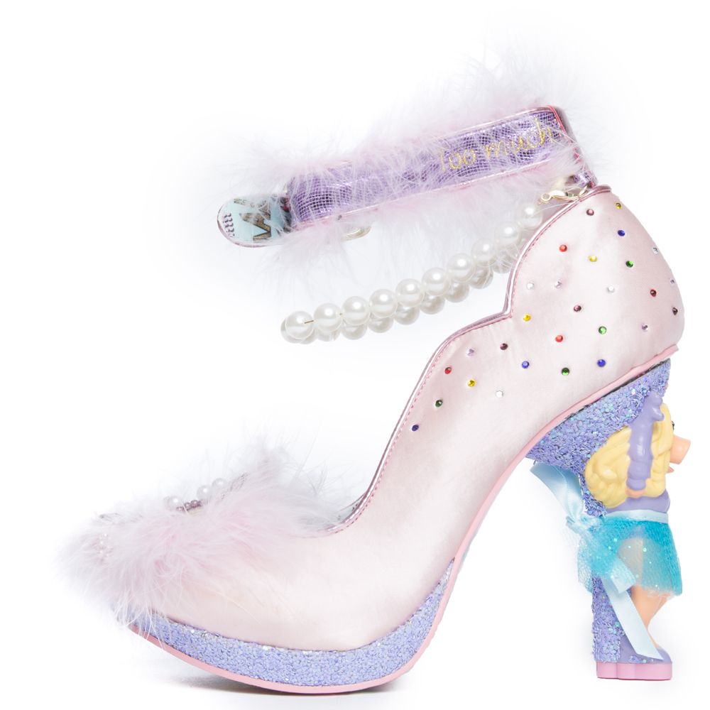 irregular choice pink shoes
