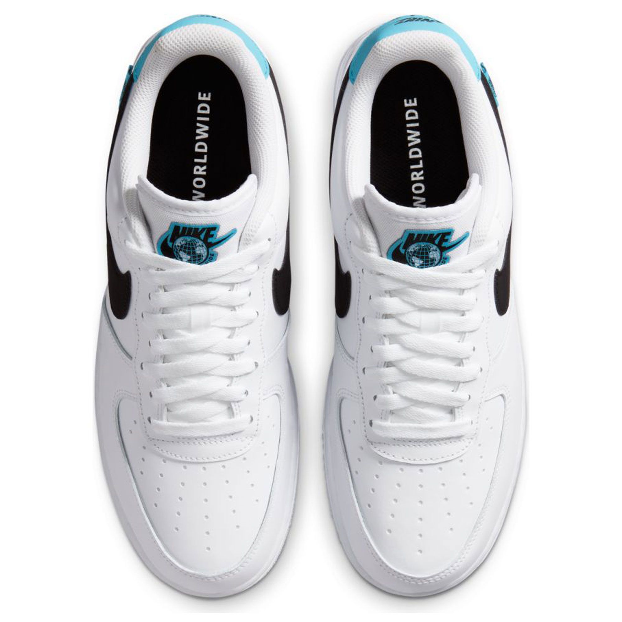 air force 1 07 white black blue fury