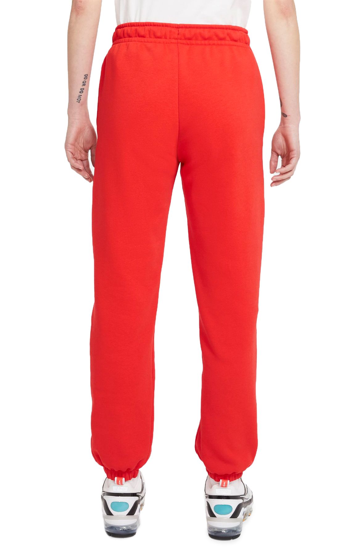  Nike Womens Sportswear Essential Fleece Pants (Cream/Red/Blue,  Small) : Clothing, Shoes & Jewelry
