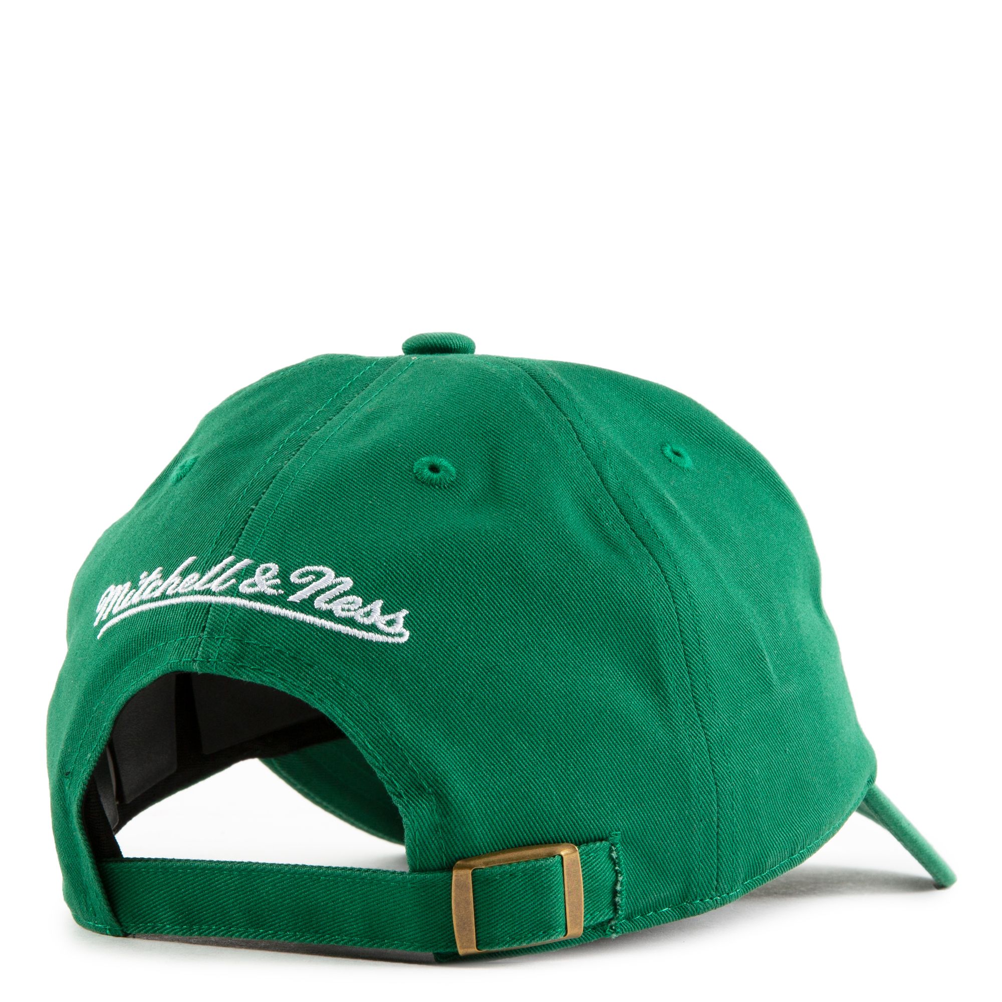 Men's Seattle SuperSonics Mitchell & Ness Cream/Green Hardwood Classics  2-Tone Chain-Stitch Snapback Hat