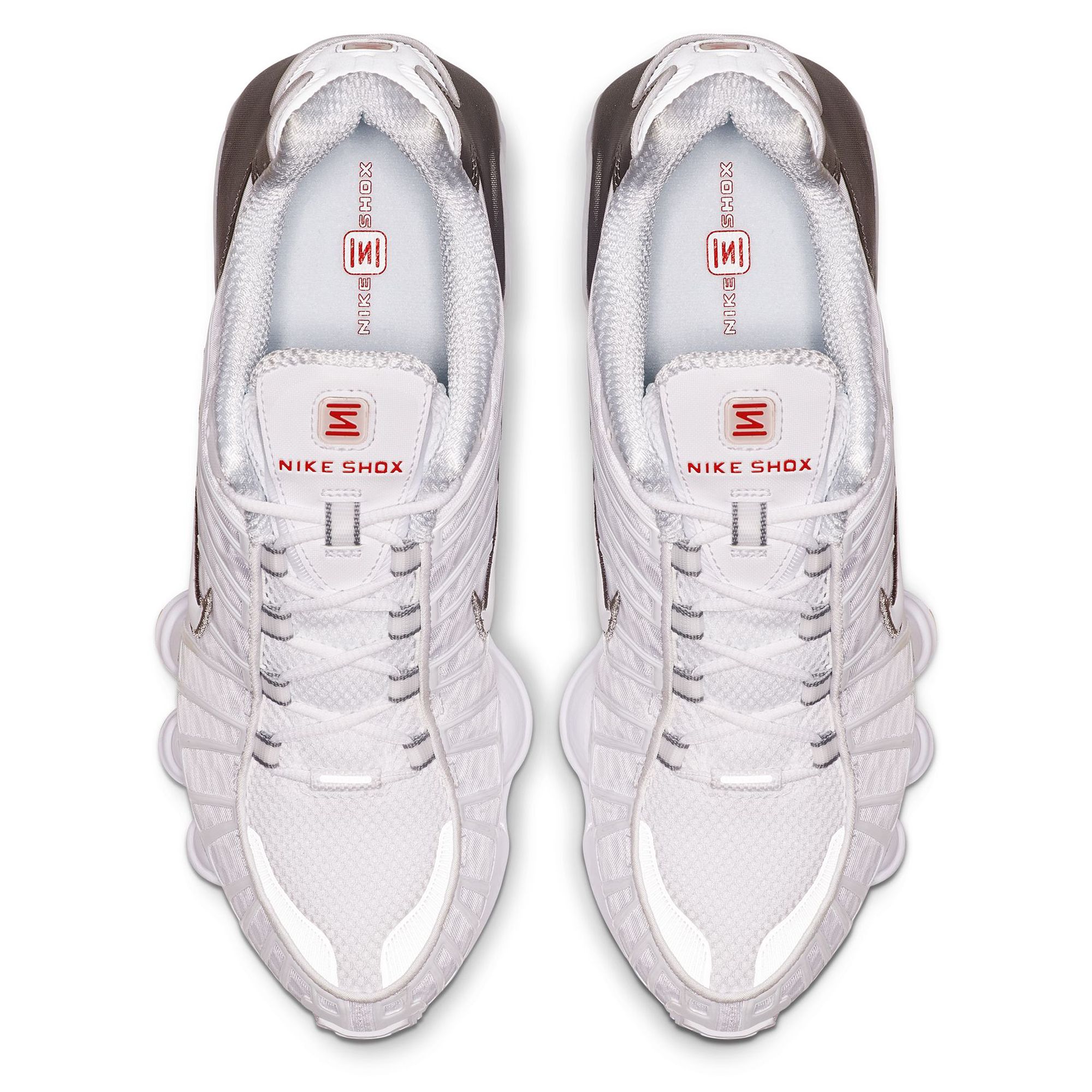 NIKE★SHOX TL M WHITE LLIC AV3595-100 ショックス TL Nike Shox TL White Metallic Silver Running Shoes AV3595-100