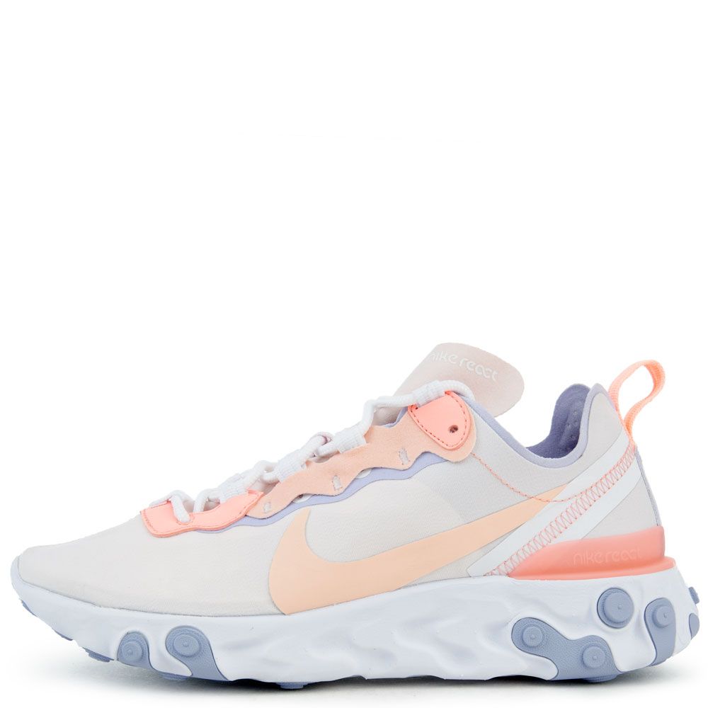 nike react element 55 washed coral