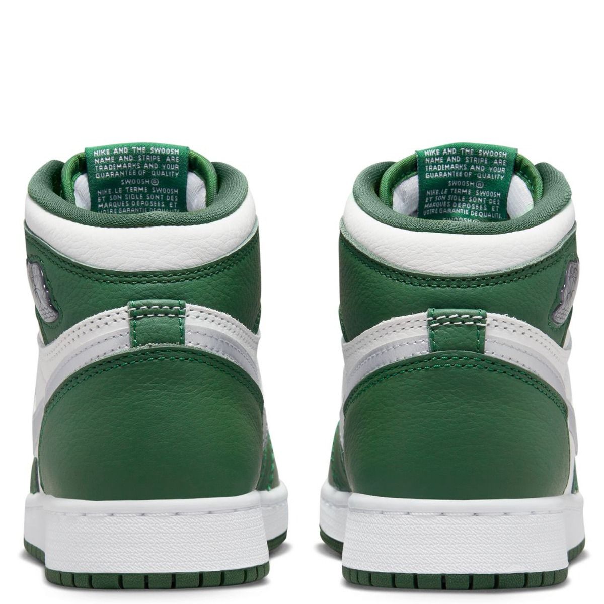 Grade School Air Jordan 1 Retro High OG Gorge Green Draw 575441