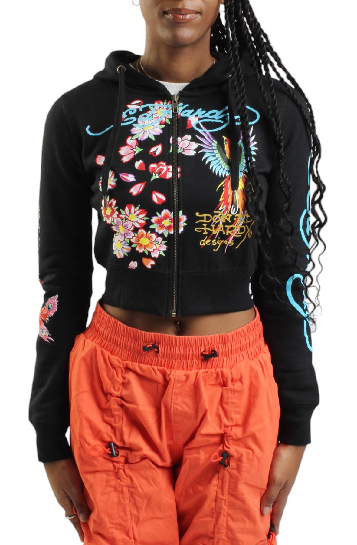 ED HARDY Phoenix Y2K Hoodie EHW1800-21 - Shiekh