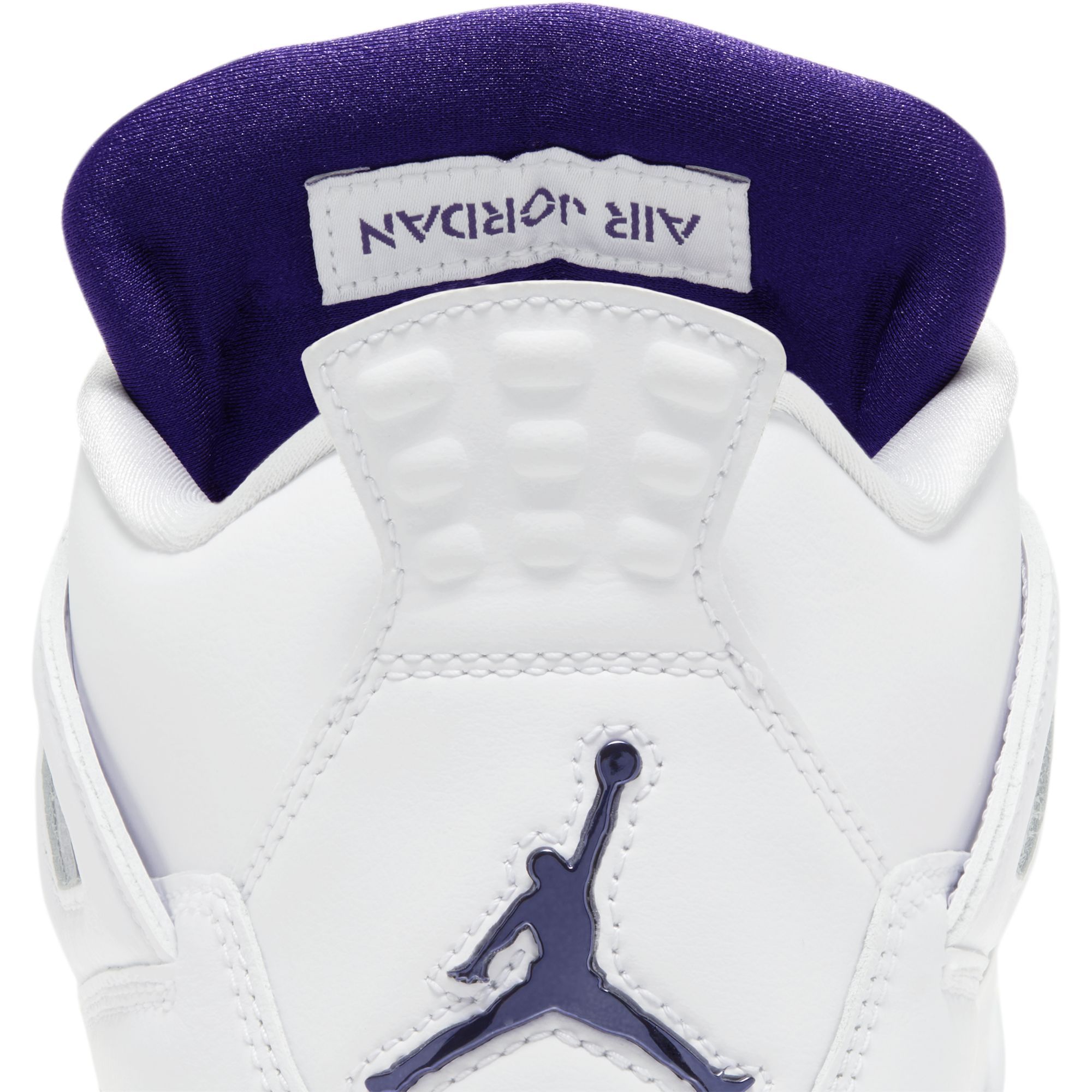 jordan 4 retro purple and white