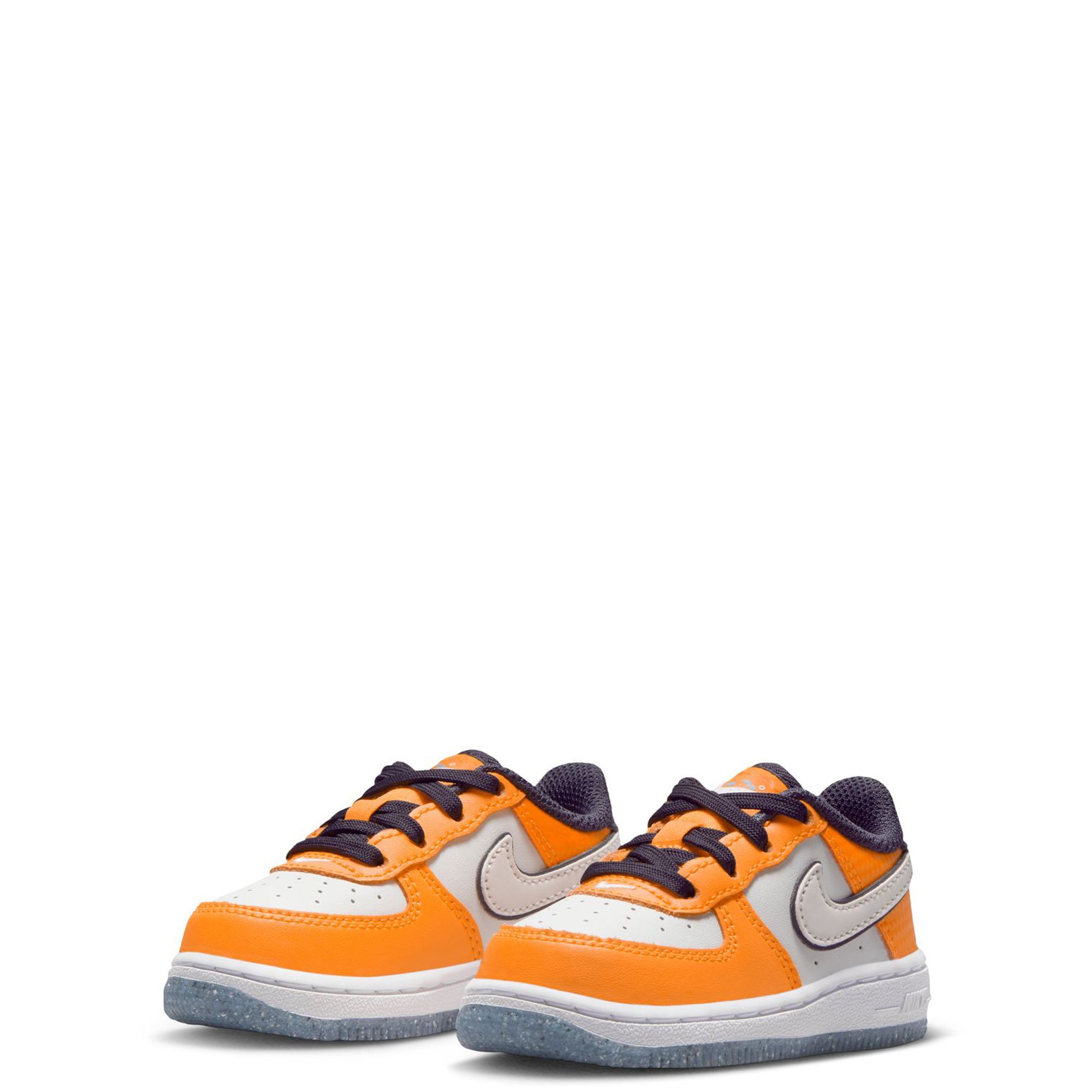 Nike Toddler Force 1 Low SE Vivid Orange/Summit White-Gridiron