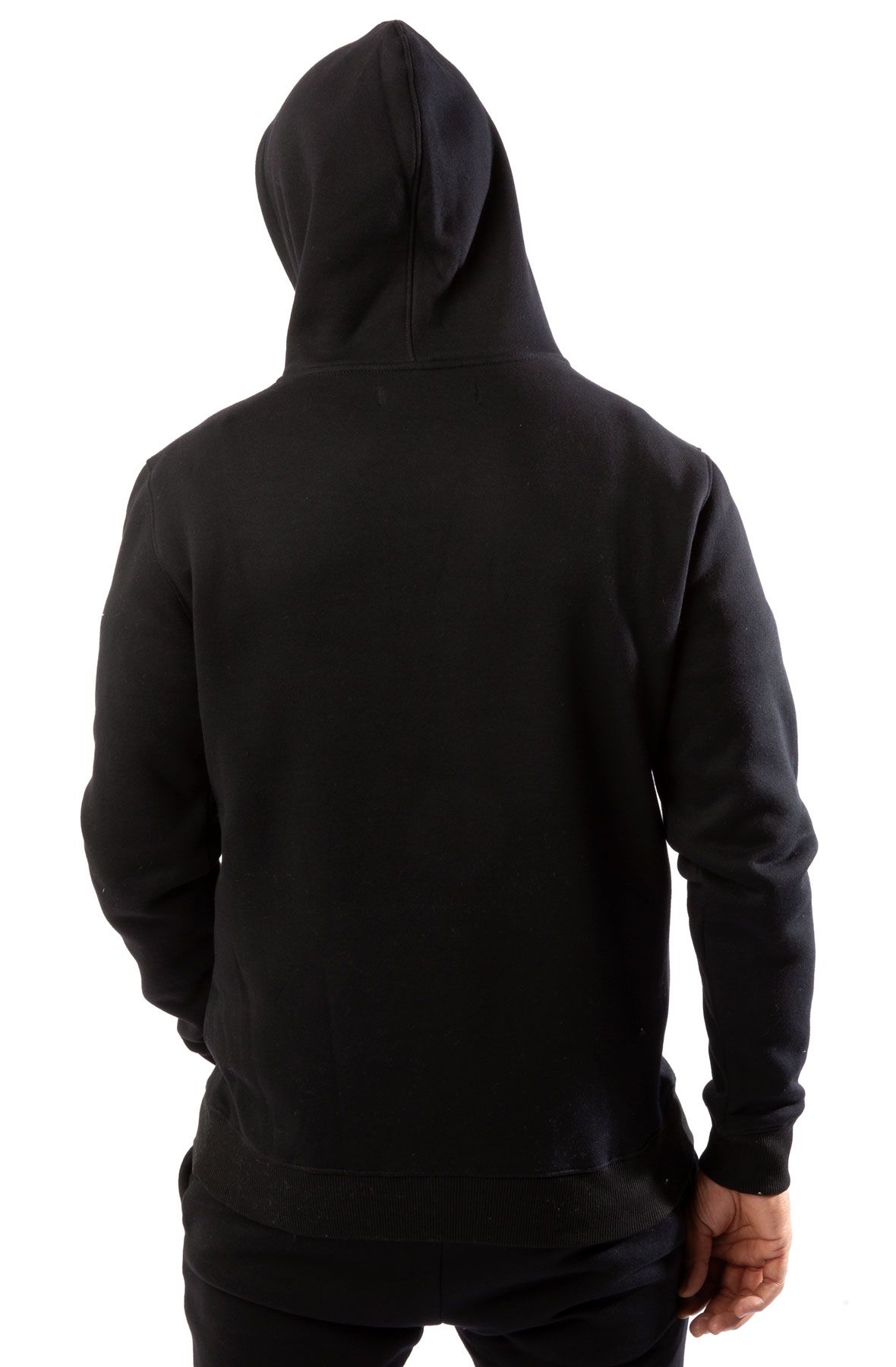 MAXIMA S On My Chest Hoodie FM50122SH-BLK - Shiekh