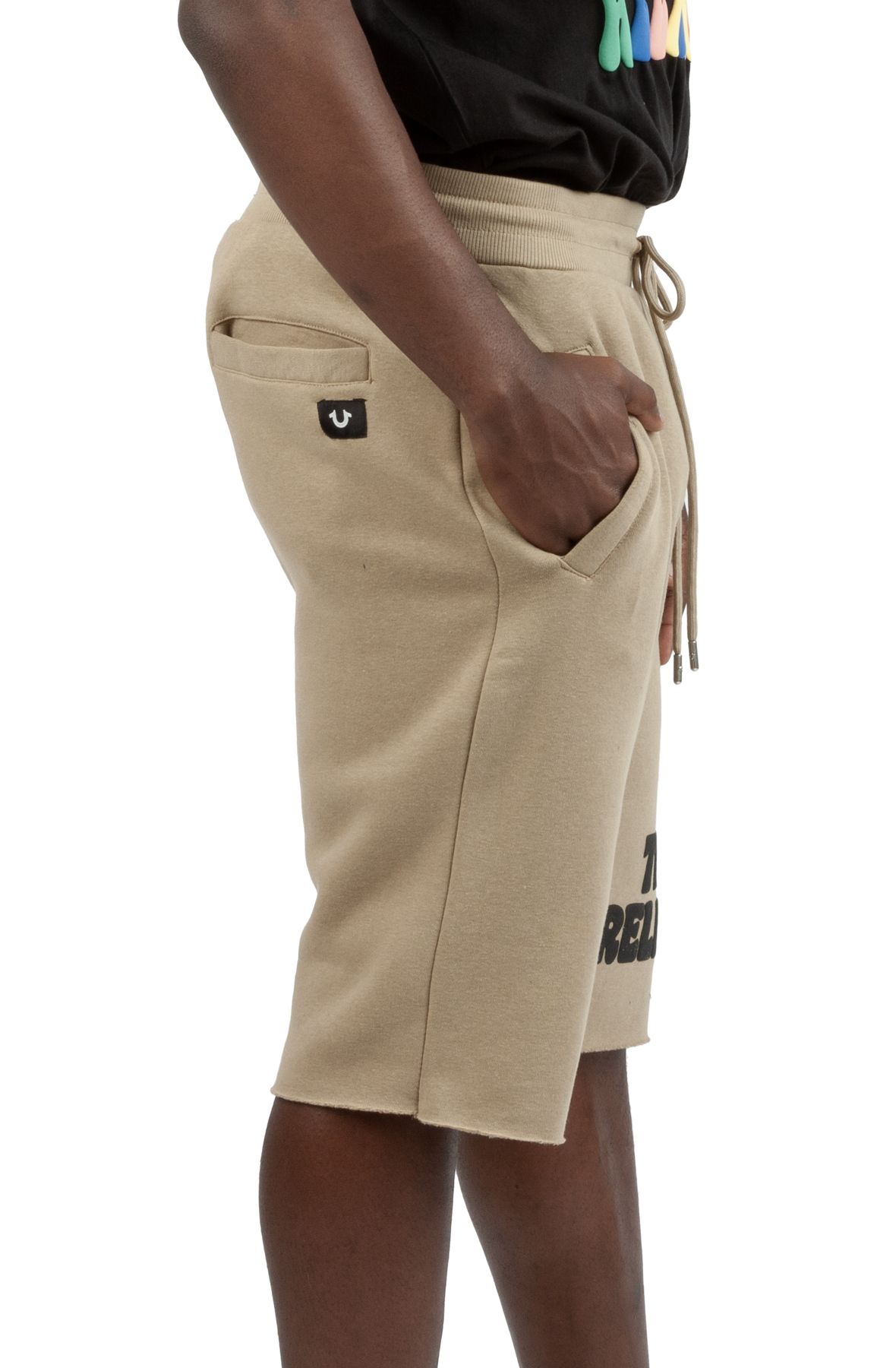 nike fleece cut off shorts