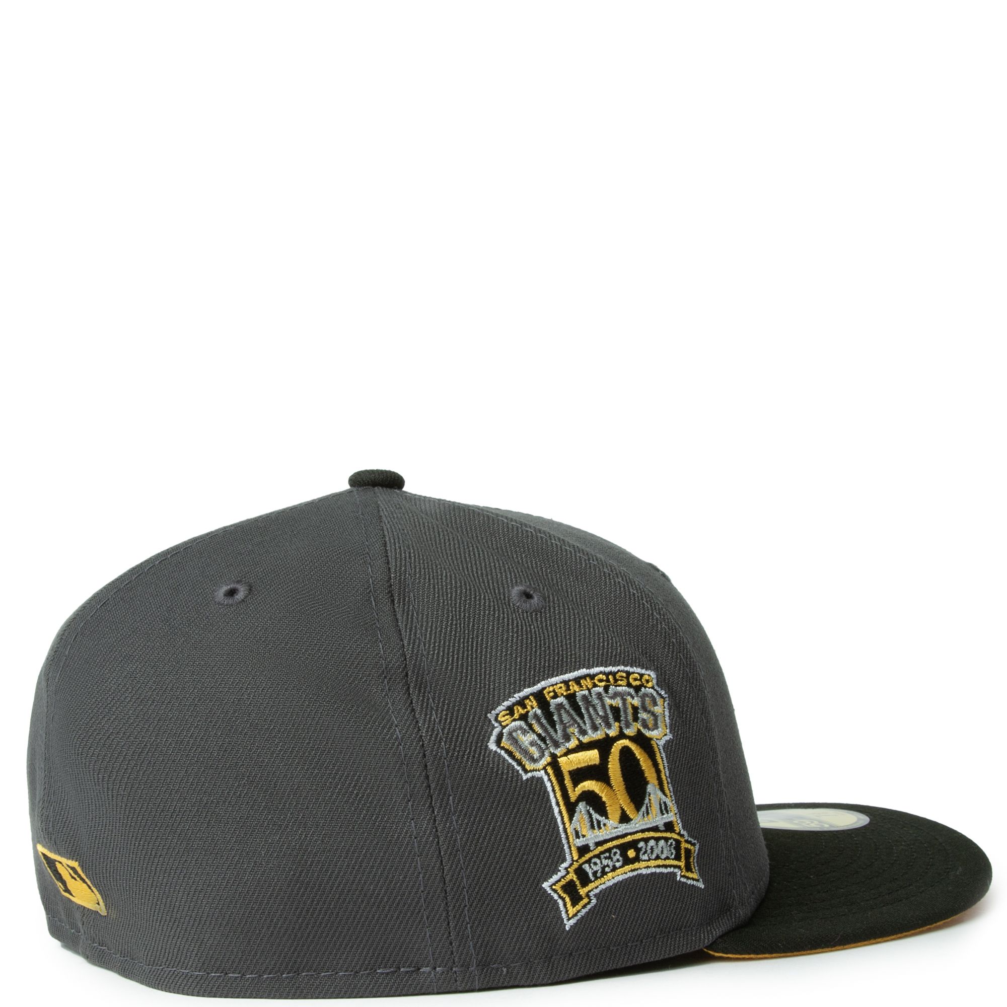 San Francisco Giants World Series New Era 59Fifty Fitted hat (Black White  Gray Under Brim)